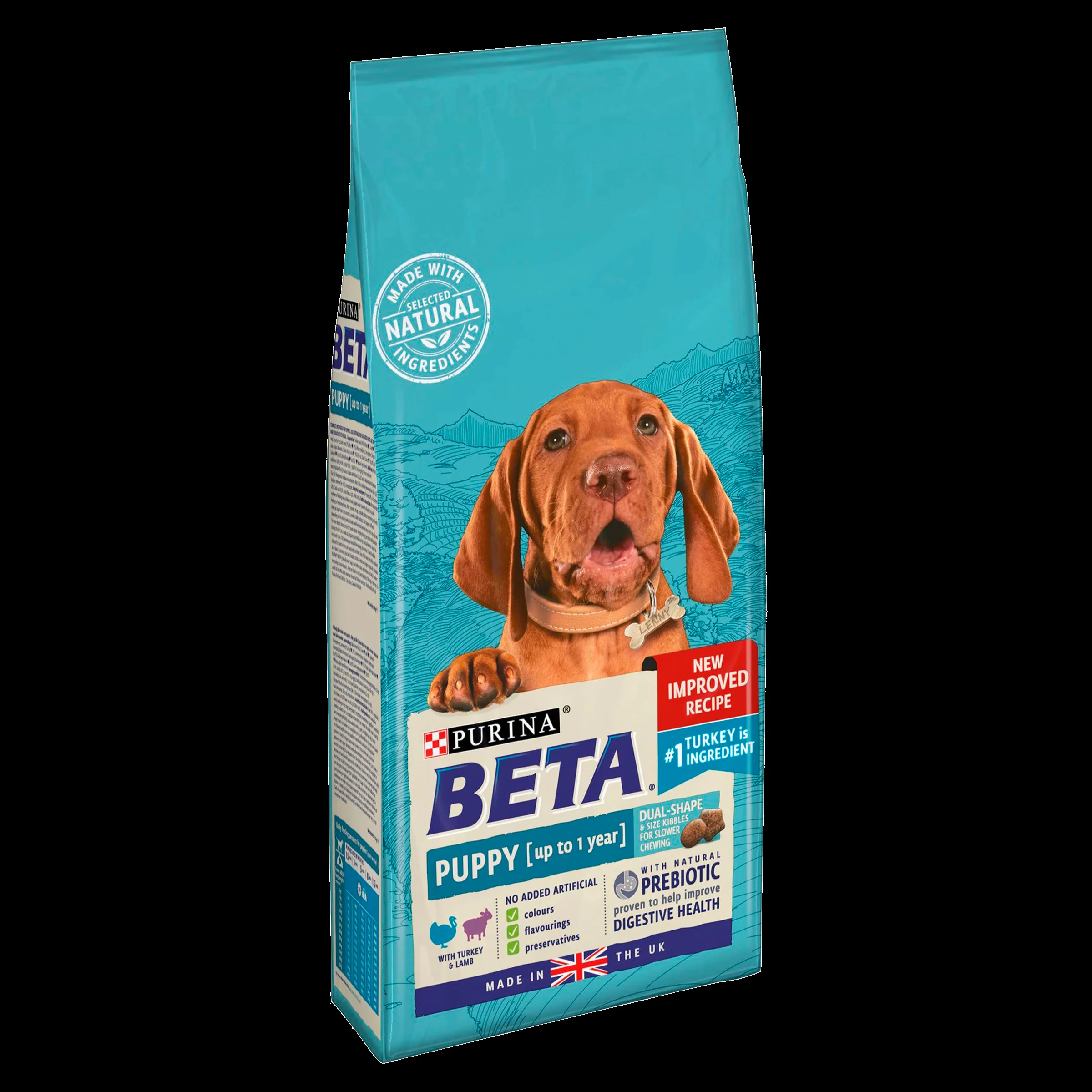 BETA Puppy Turkey & Lamb Dry Dog Food 2kg - Image 4