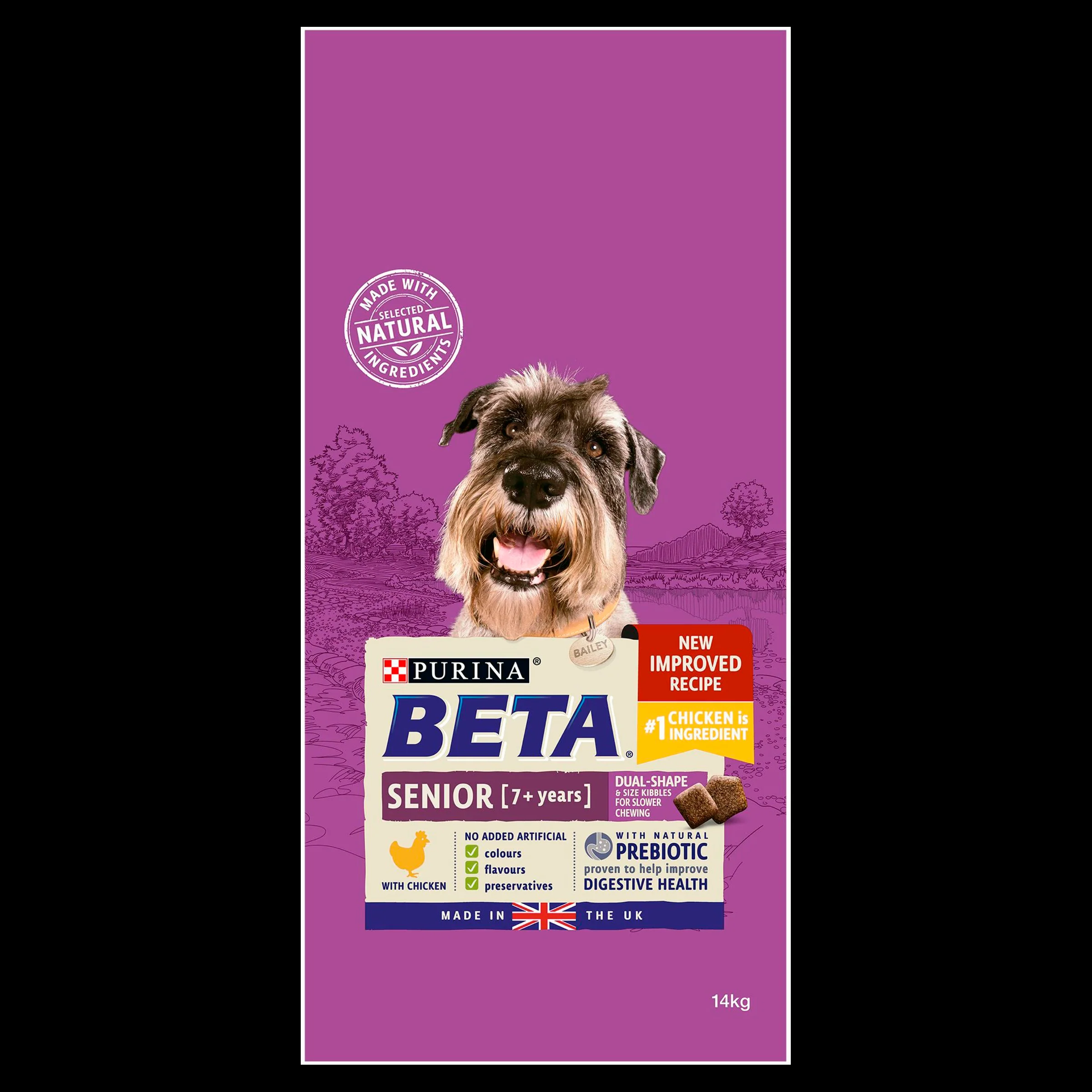 BETA Senior 7 Years+ Dry Dog Food - Chicken - Image 3
