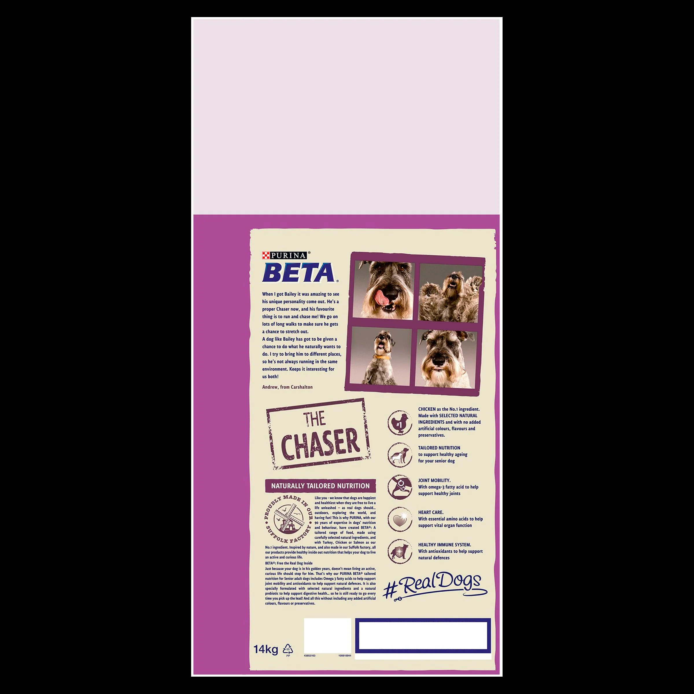BETA Senior 7 Years+ Dry Dog Food - Chicken - Image 5