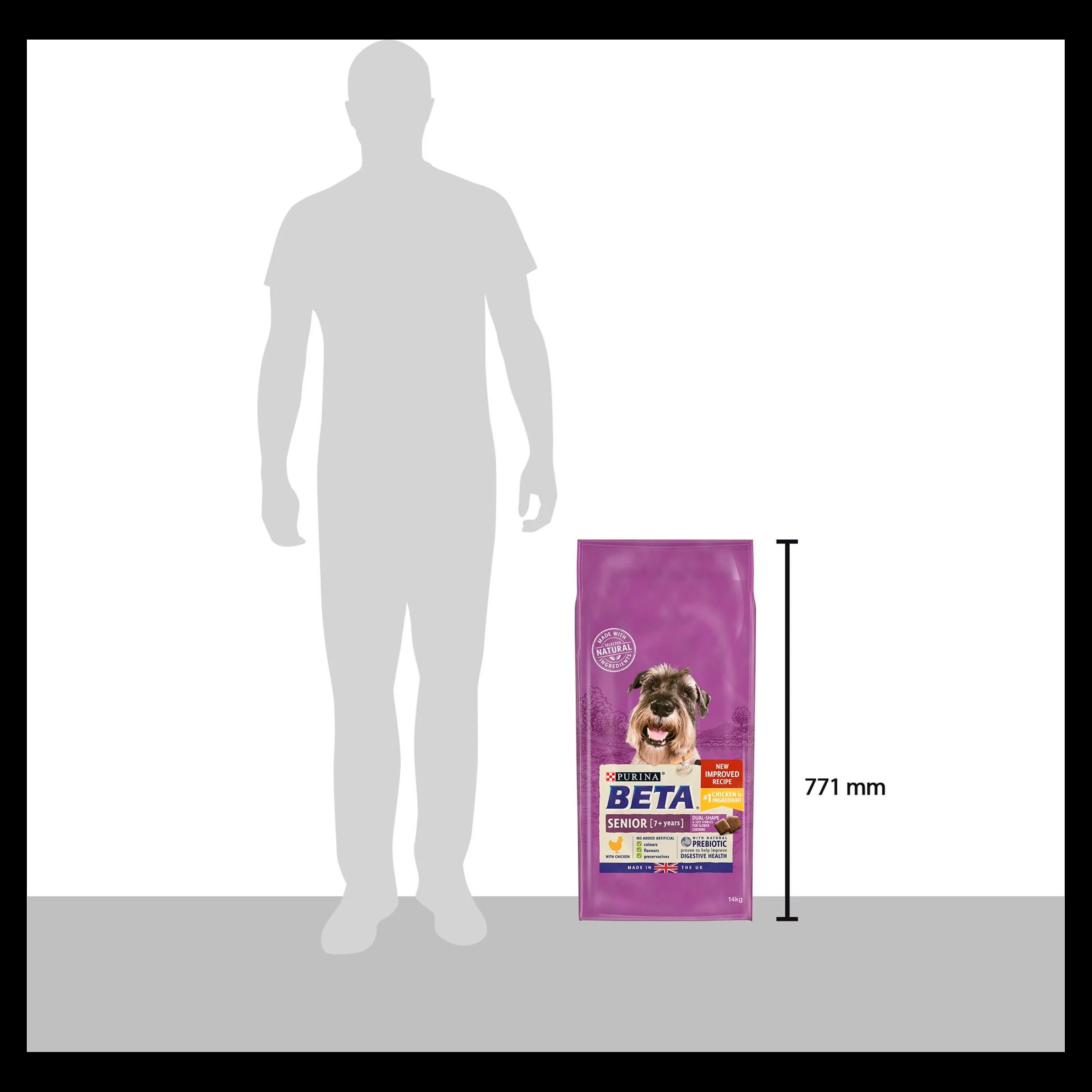 BETA Senior 7 Years+ Dry Dog Food - Chicken - Image 9