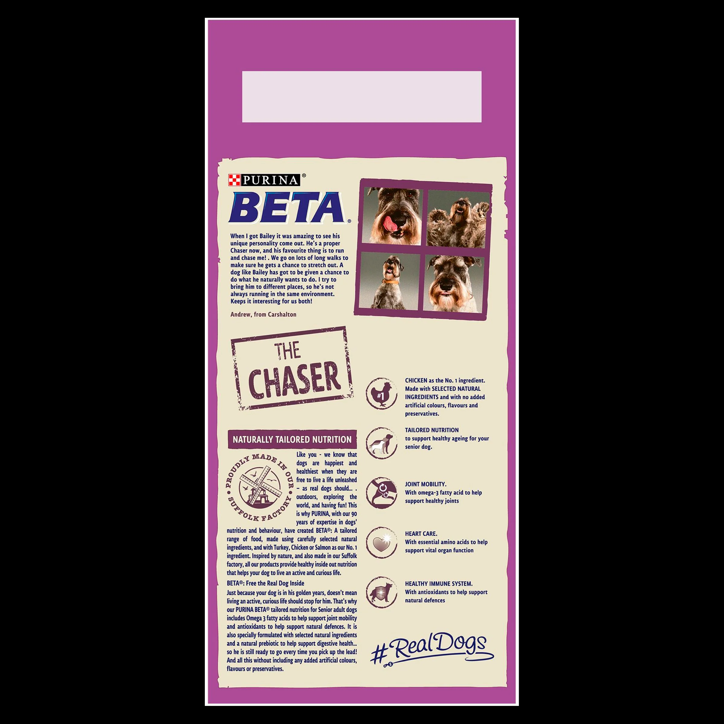 BETA Senior Dry Dog Food - Chicken - Image 5