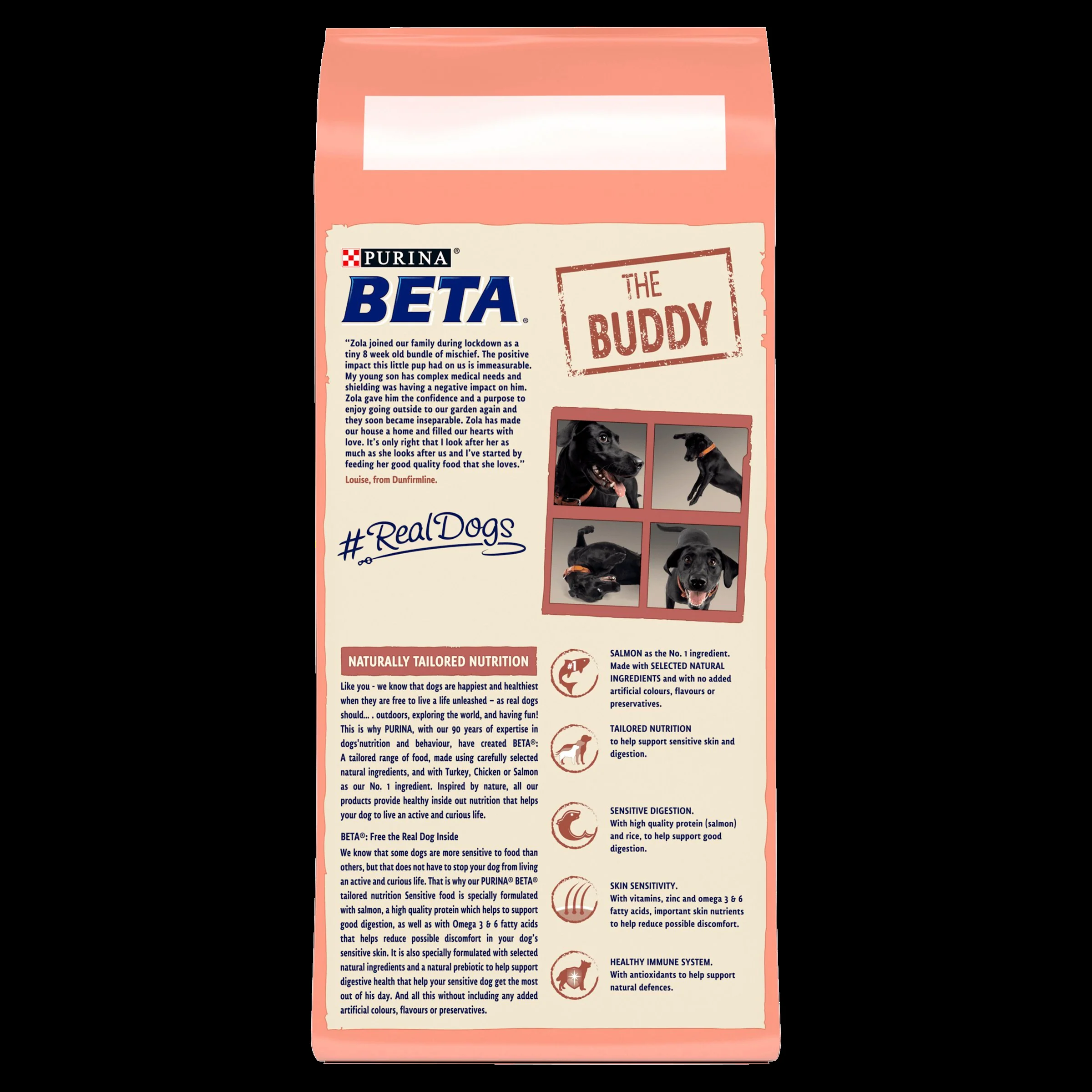 BETA Sensitive Adult Dry Dog Food - Salmon & Rice - Image 4