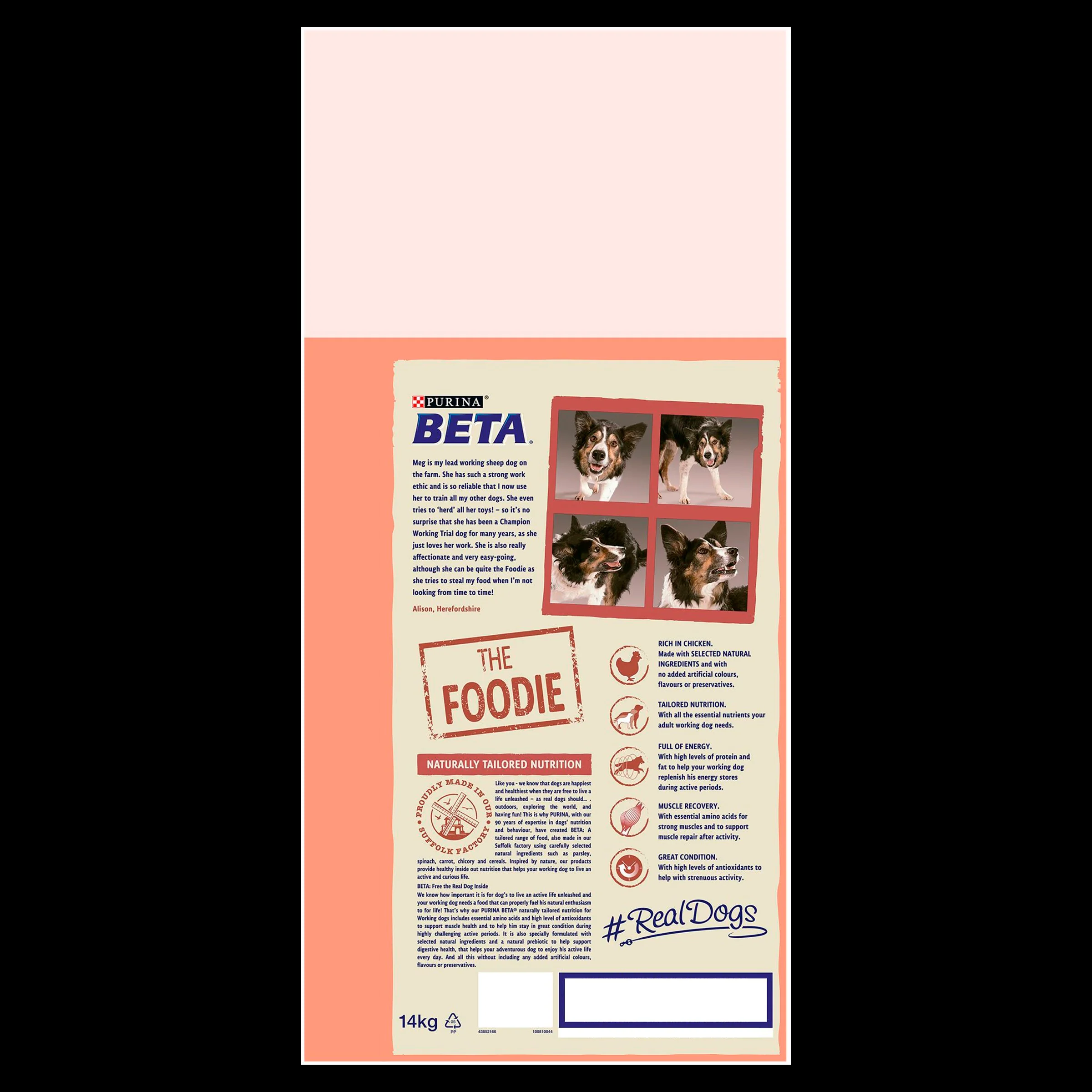 BETA Working Adult Dry Dog Food - Chicken - Image 4