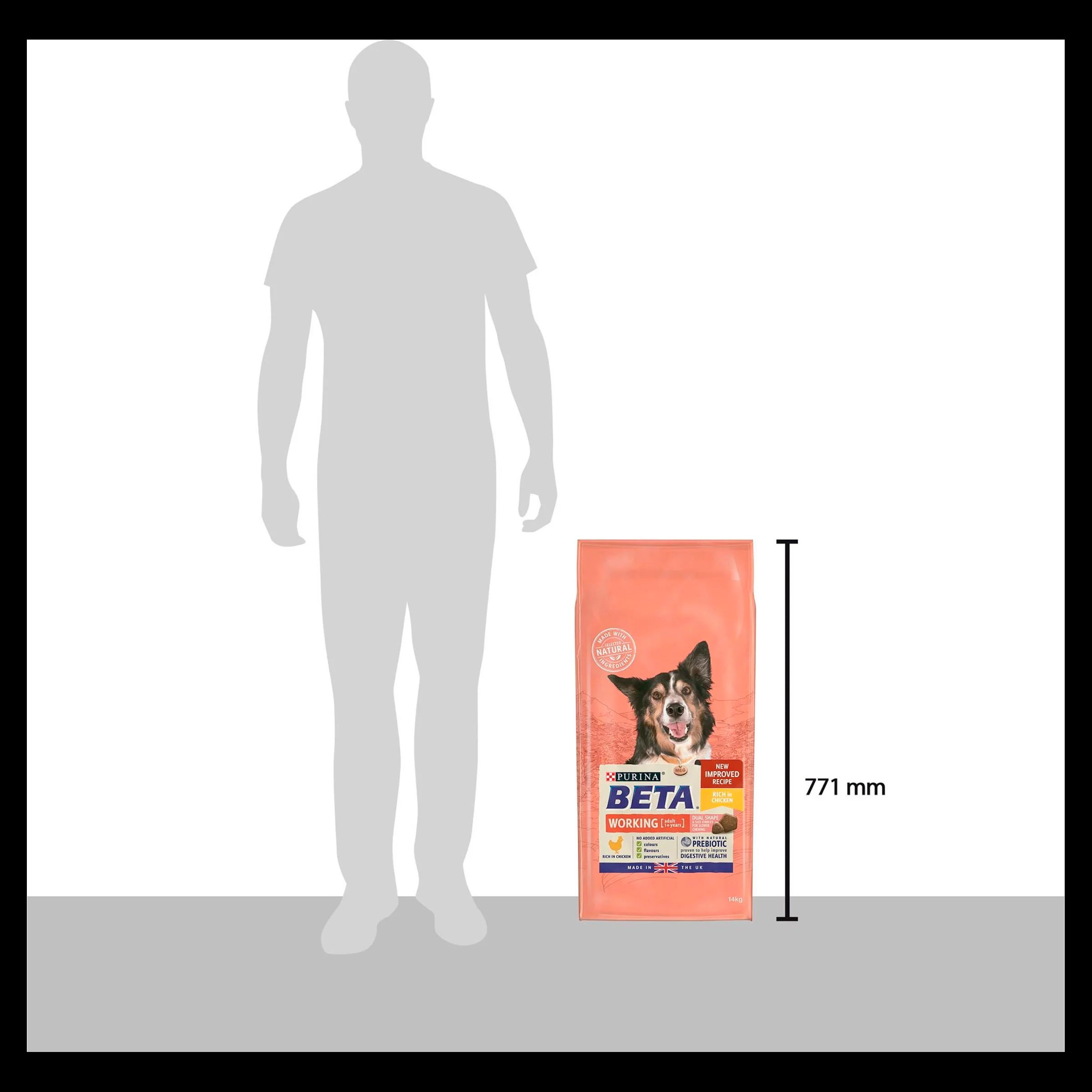 BETA Working Adult Dry Dog Food - Chicken - Image 8
