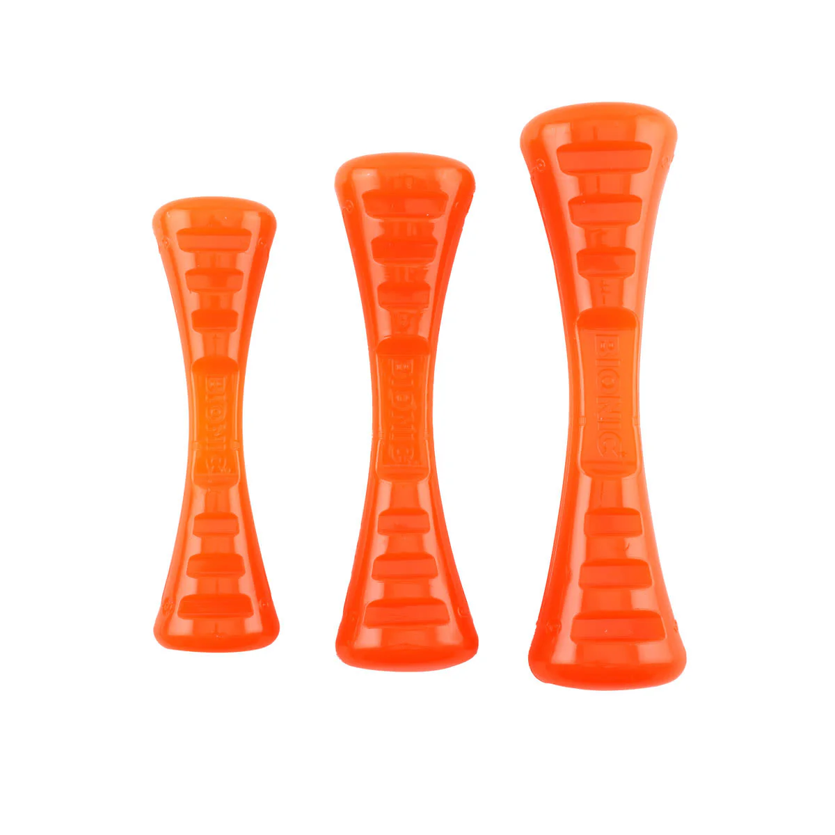 BIONIC Urban Stick Treats Holding Orange Dog Chew Toy - Image 8