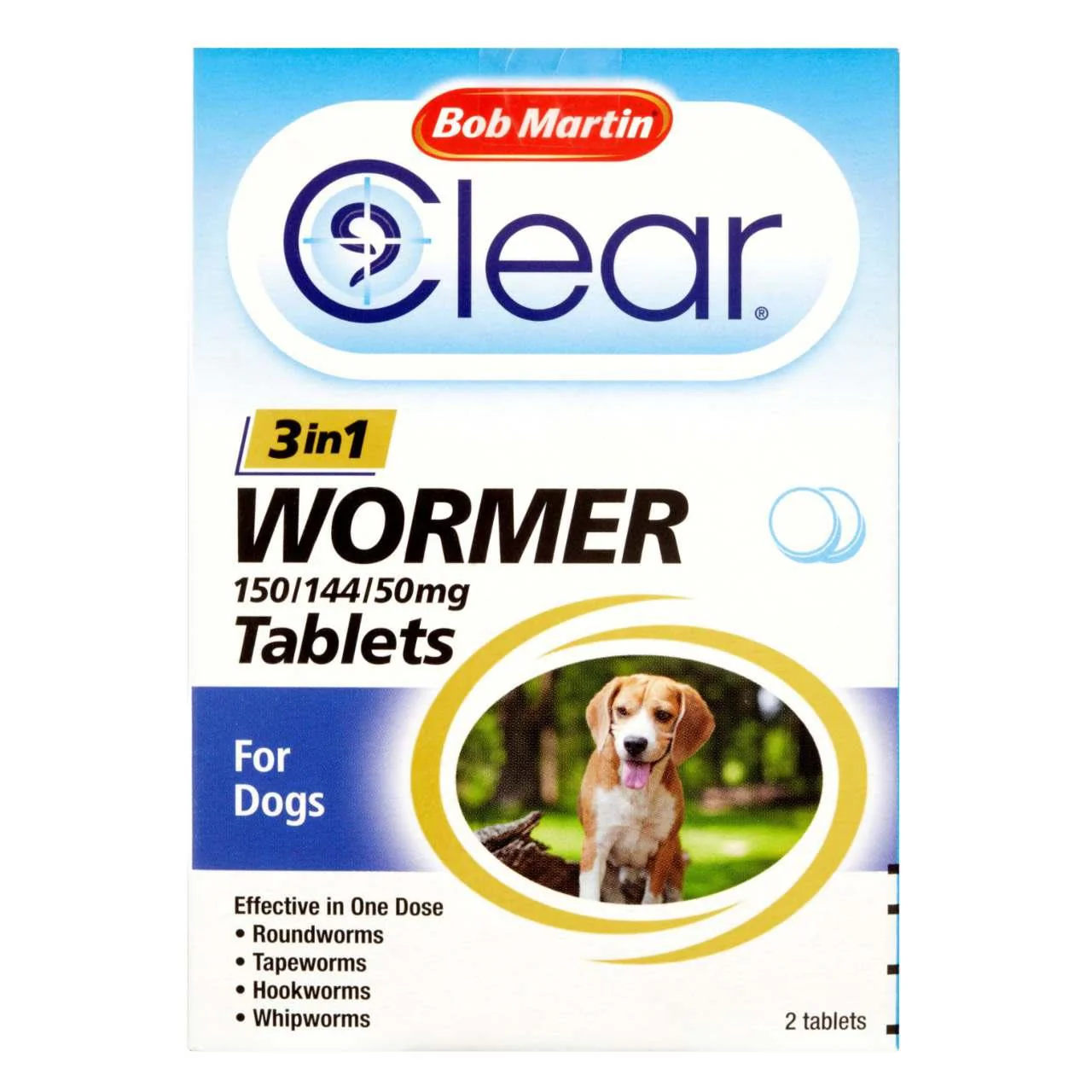 Bob Martin 3in1 Dewormer Tablets for Dog - Image 2