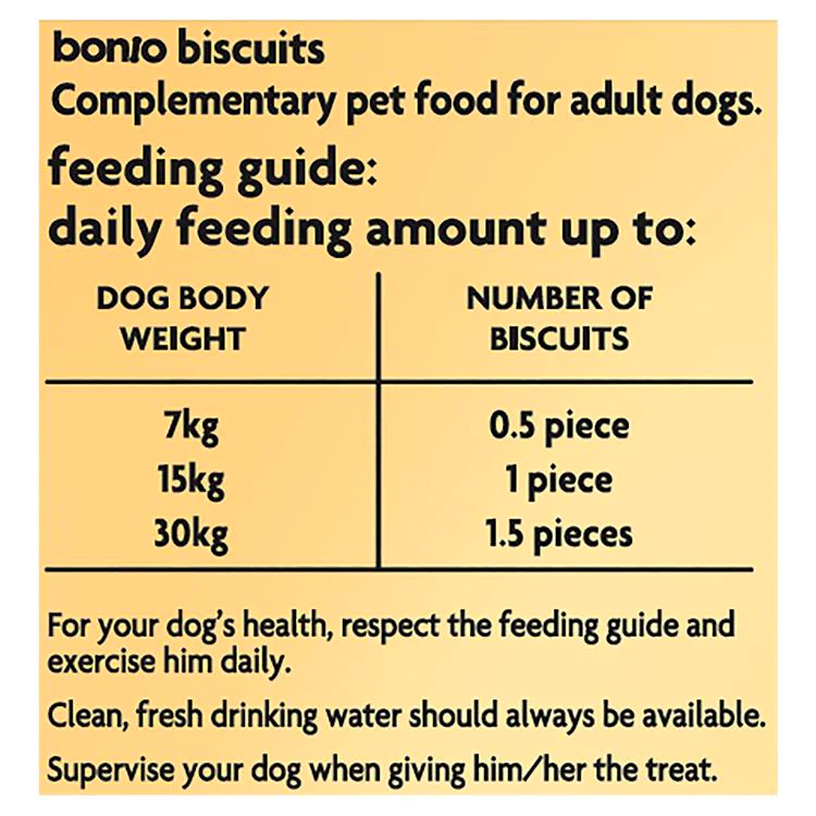 Bonio Adult Chicken Dog Biscuits - Image 8
