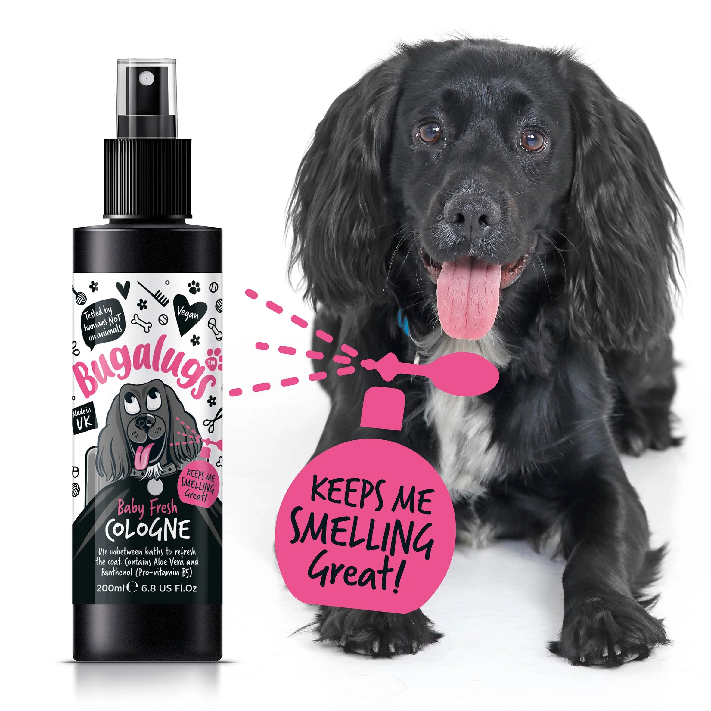 Bugalugs Baby Fresh Dog Cologne - Image 2