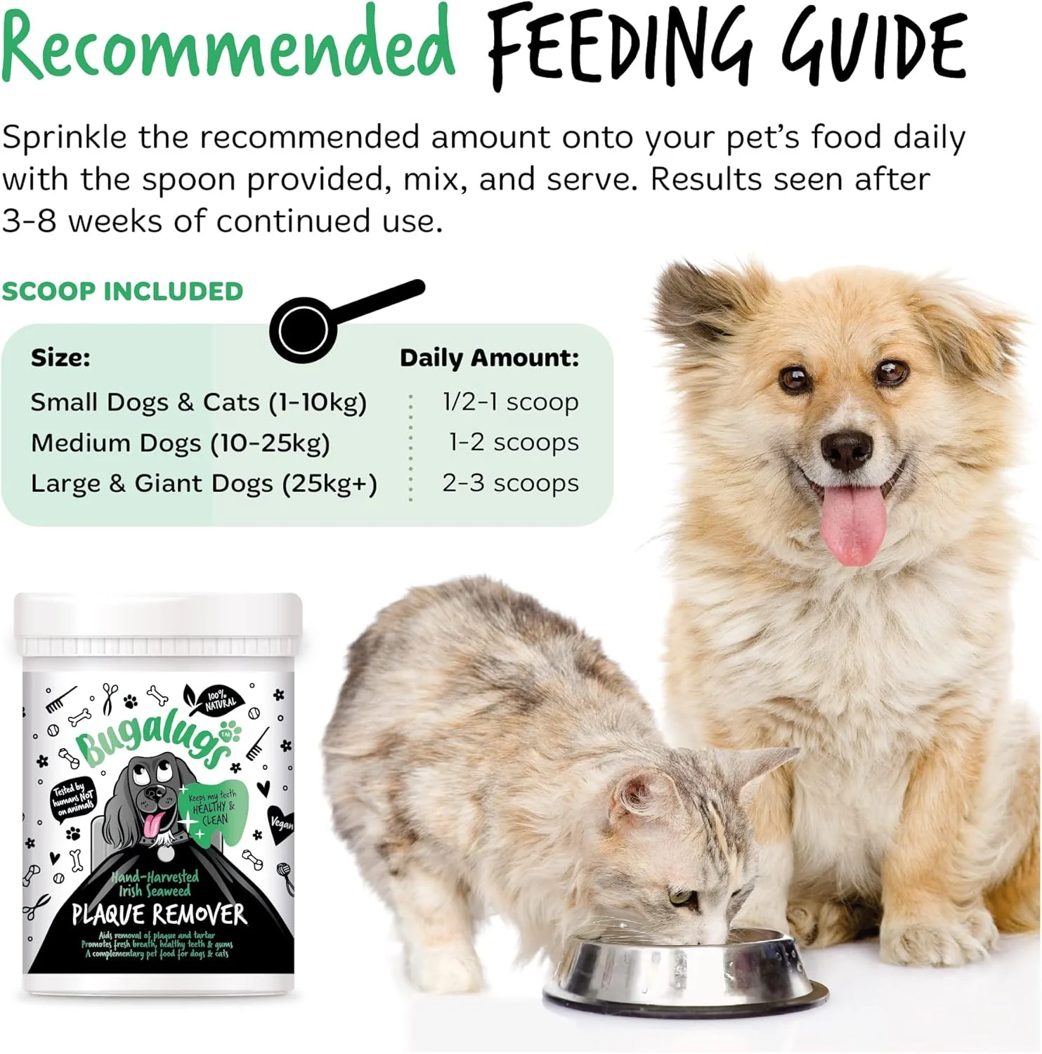 Bugalugs Hand-harvested Irish Seaweed Plaque Remover for Dogs & Cats - Image 3