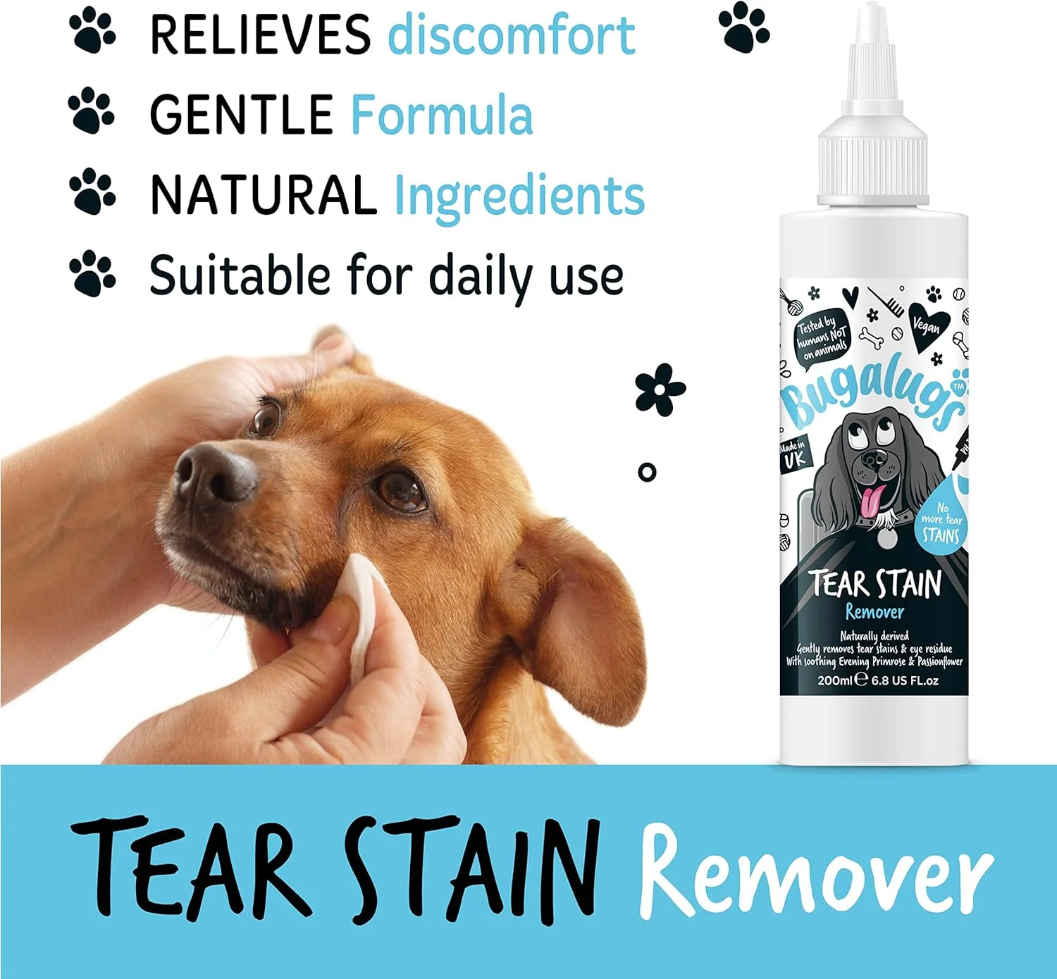 Bugalugs Tear Stain Remover for Dogs - Image 2