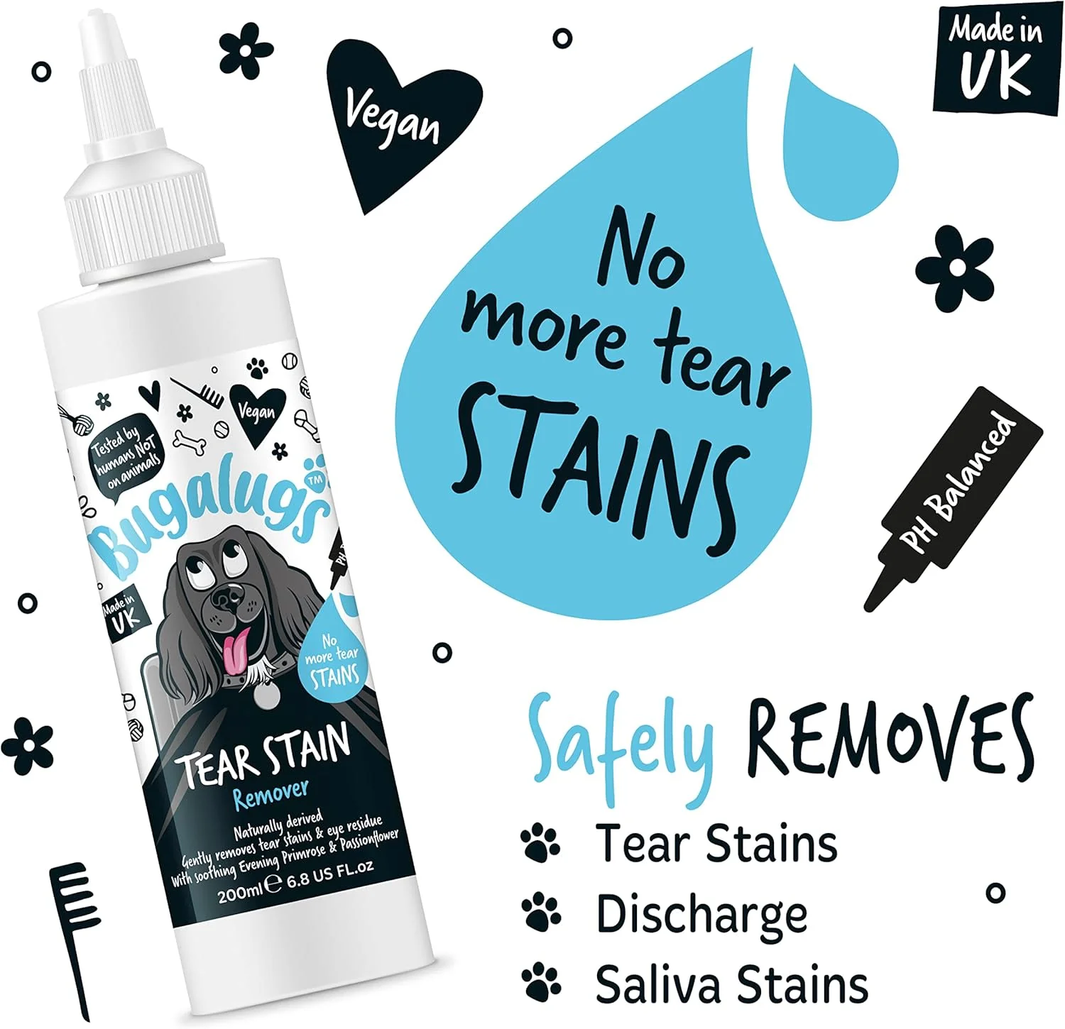Bugalugs Tear Stain Remover for Dogs - Image 3