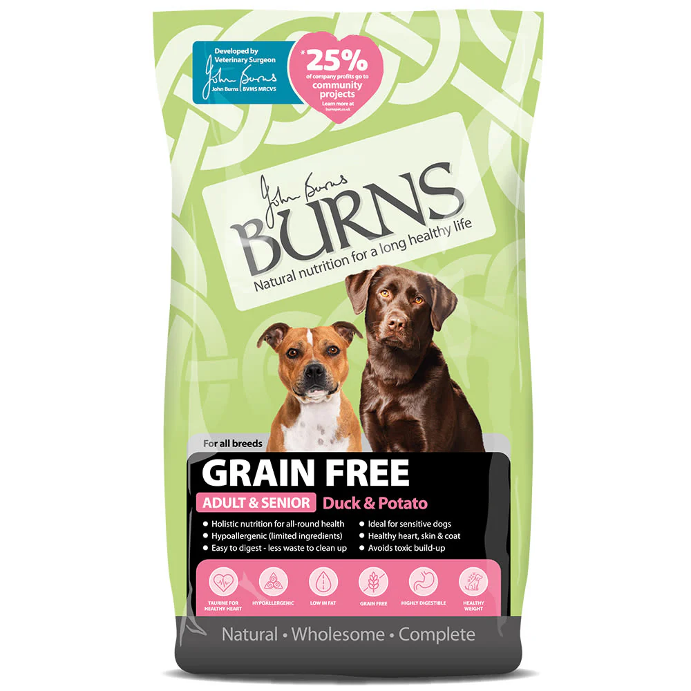 Burns Free From Adult Duck and Potato Dry Dog Food - Image 2