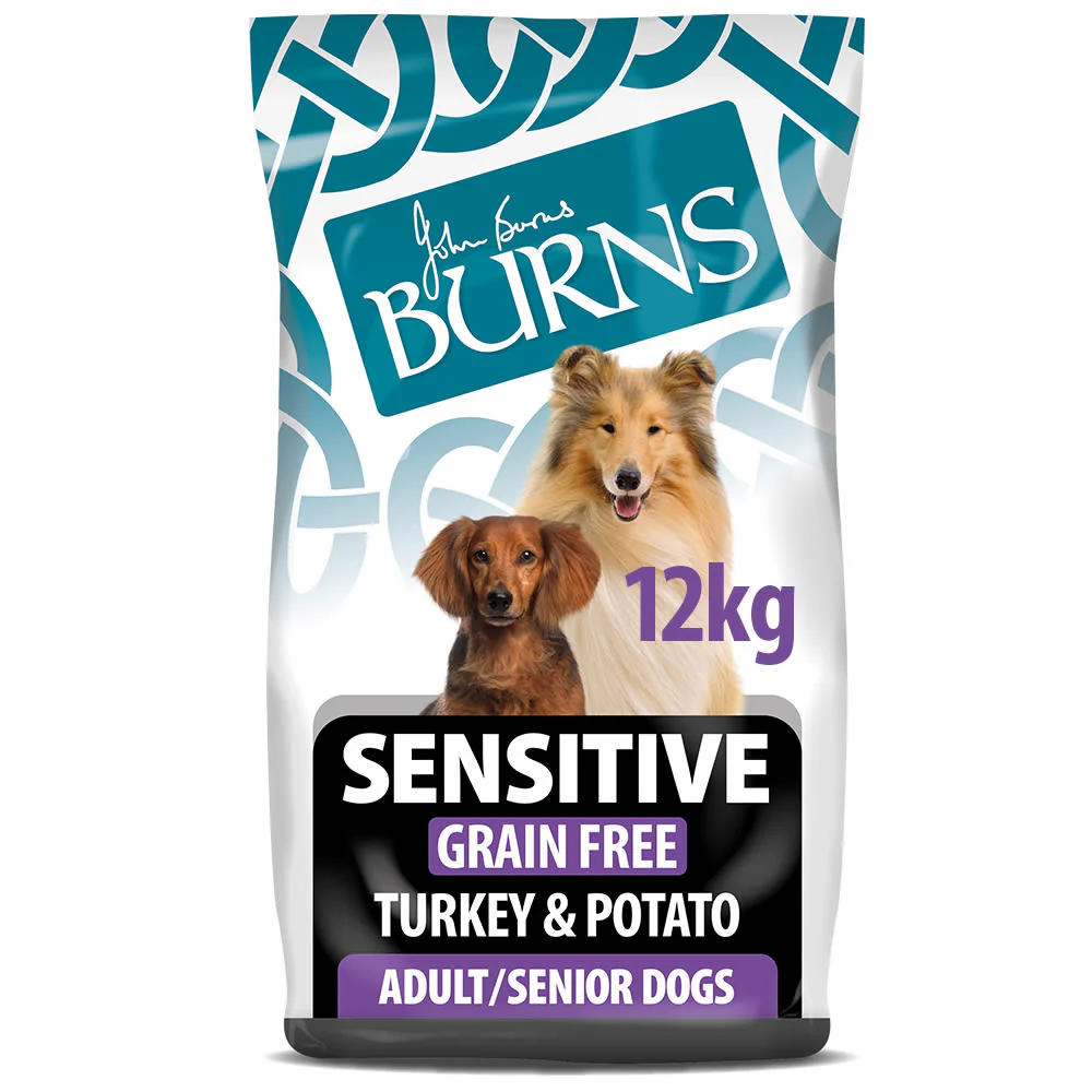 Burns Grain-free Sensitive Adult & Senior Dry Dog Food - Turkey & Potato - Image 2
