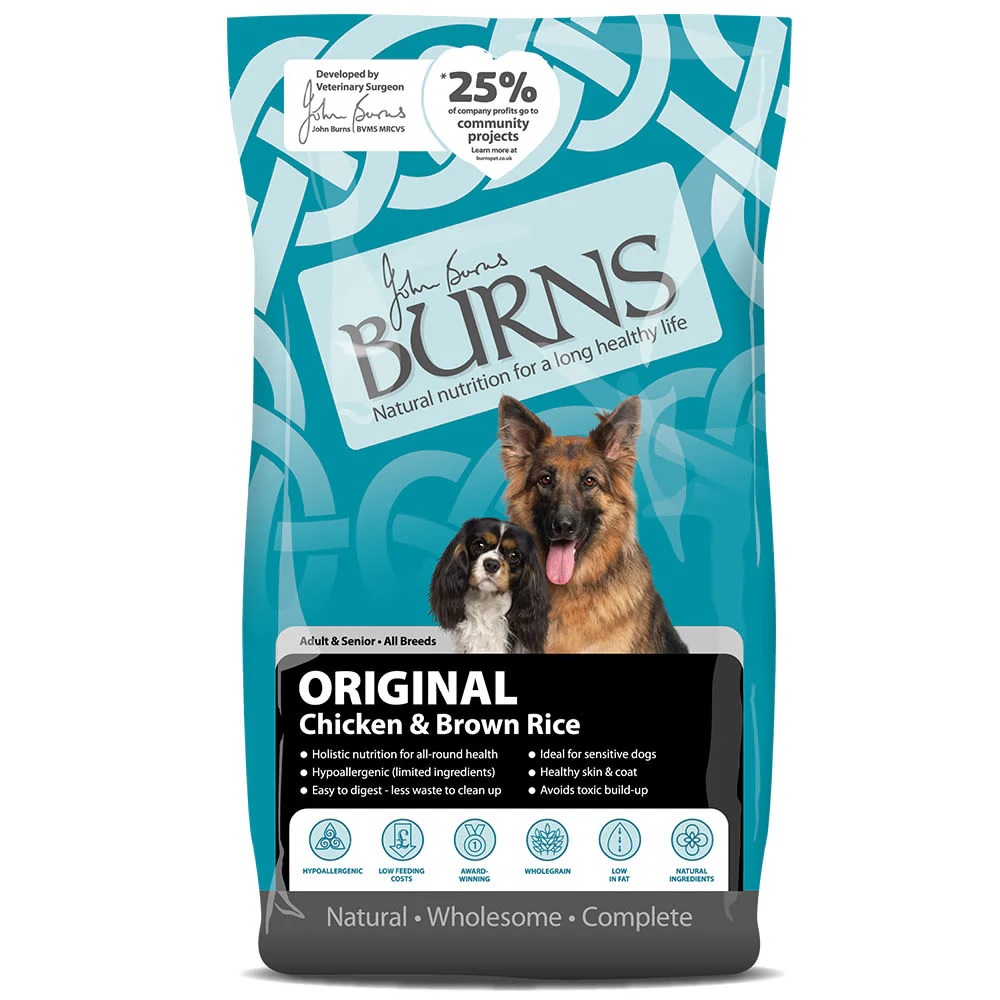 Burns Original Adult/Senior Dry Dog Food - Chicken & Brown Rice - Image 2