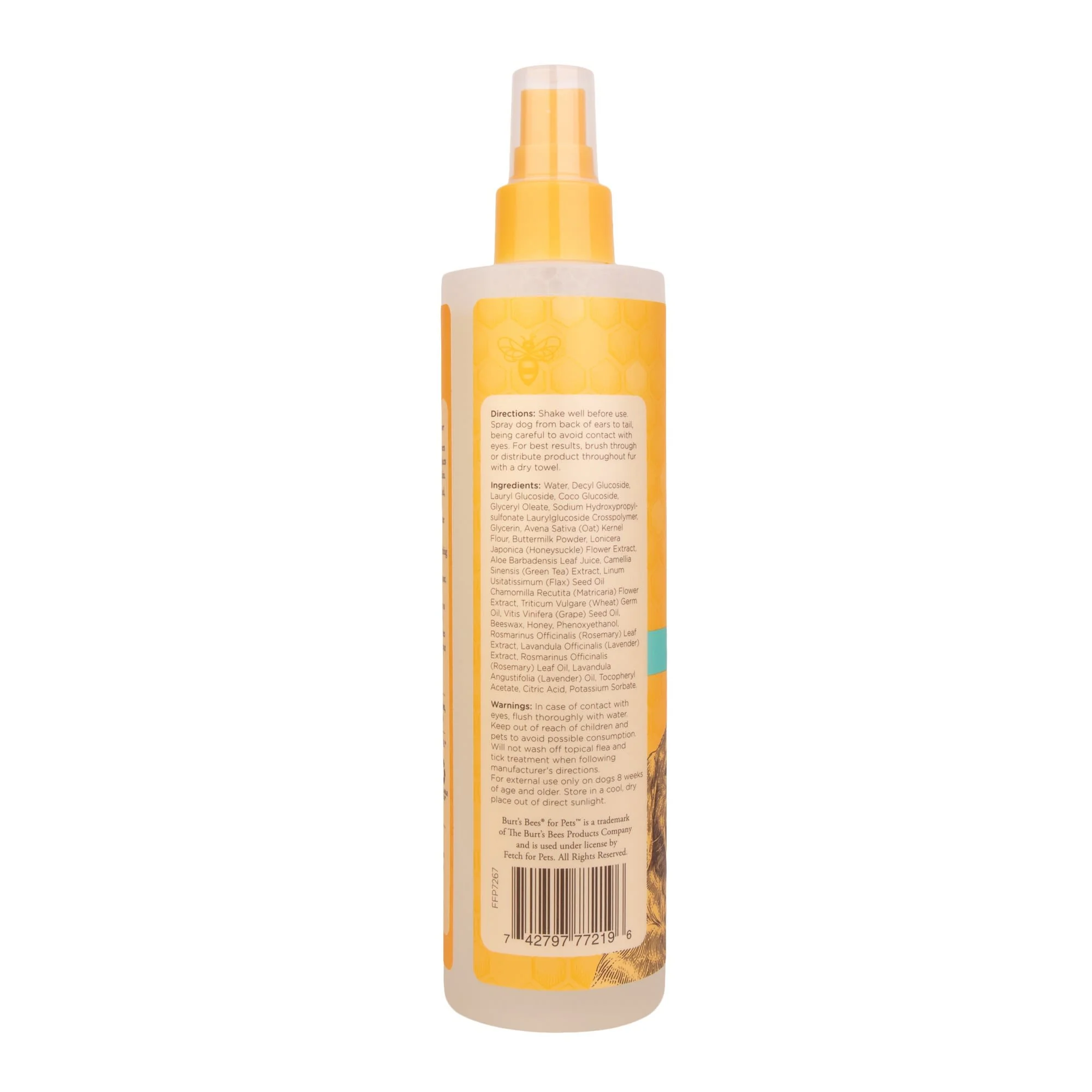 Burt's Bees Itch Soothing Dog Spray - Image 2
