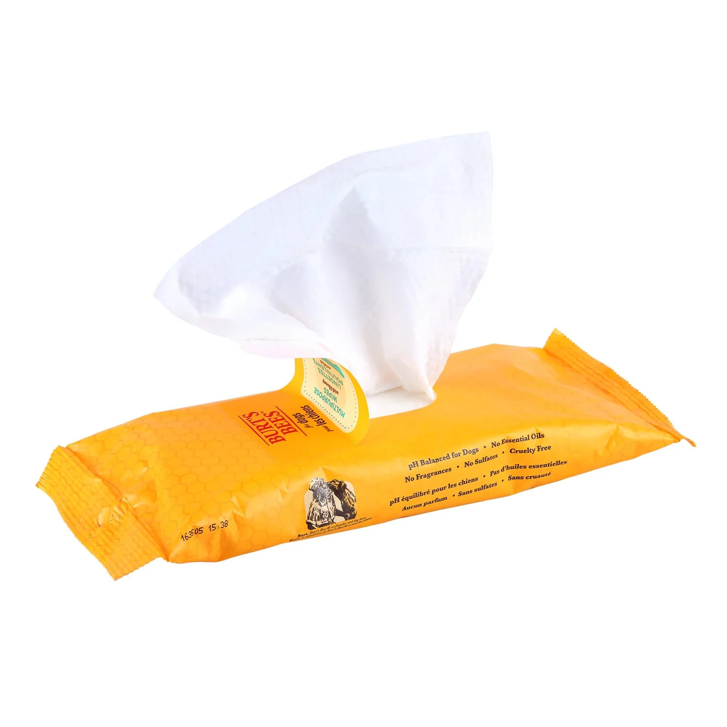 Burt's Bees Multipurpose Dog Wipes with Honey - Image 3