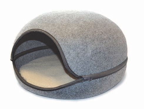 Buster & Beau Oslo Dove Grey Cat Pod