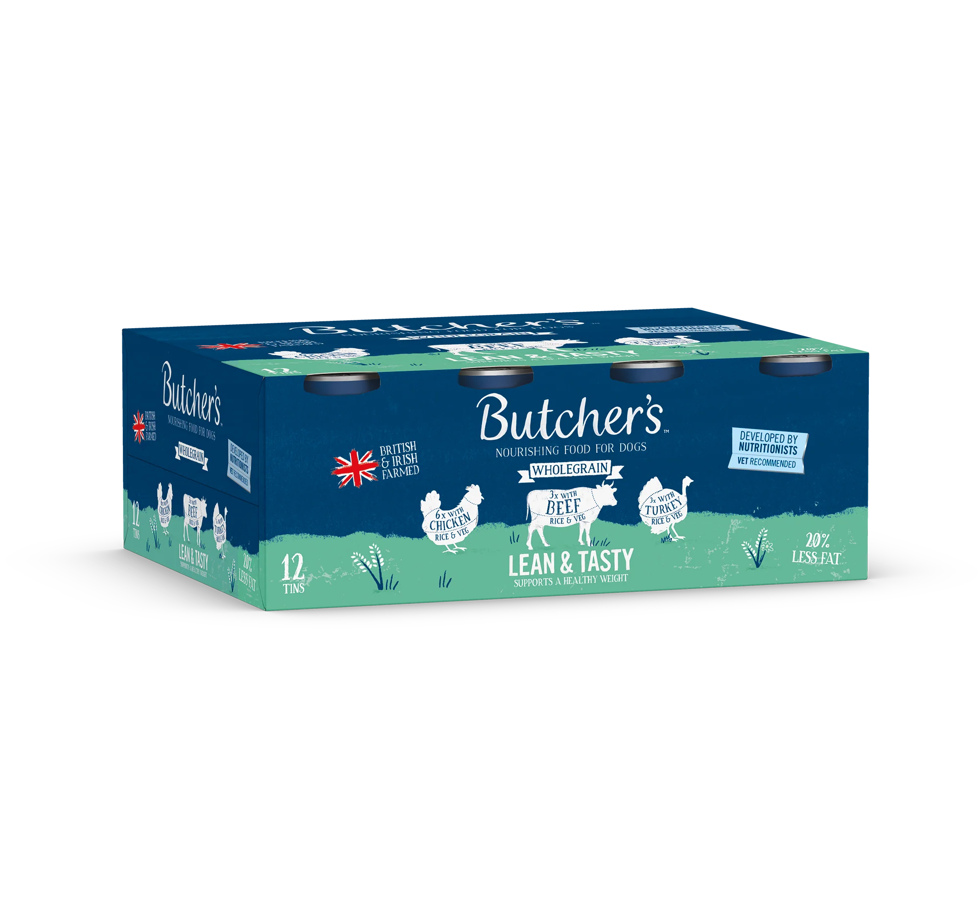Butcher's Lean & Tasty Adult Wet Dog Food in Tins - Chicken, Beef & Turkey - Image 5