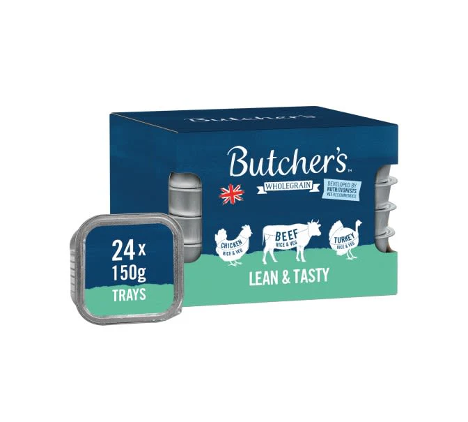 Butcher's Lean & Tasty Low Fat Dog Food Trays - Image 2