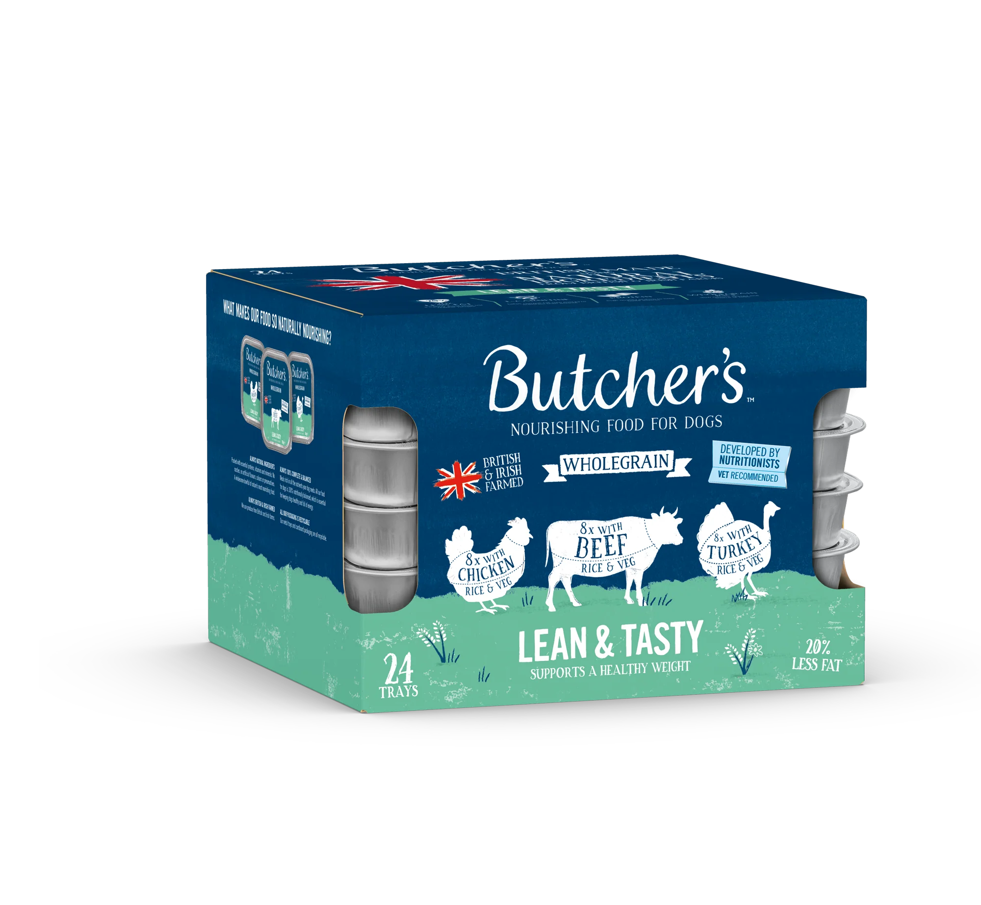 Butcher's Lean & Tasty Low Fat Dog Food Trays - Image 4