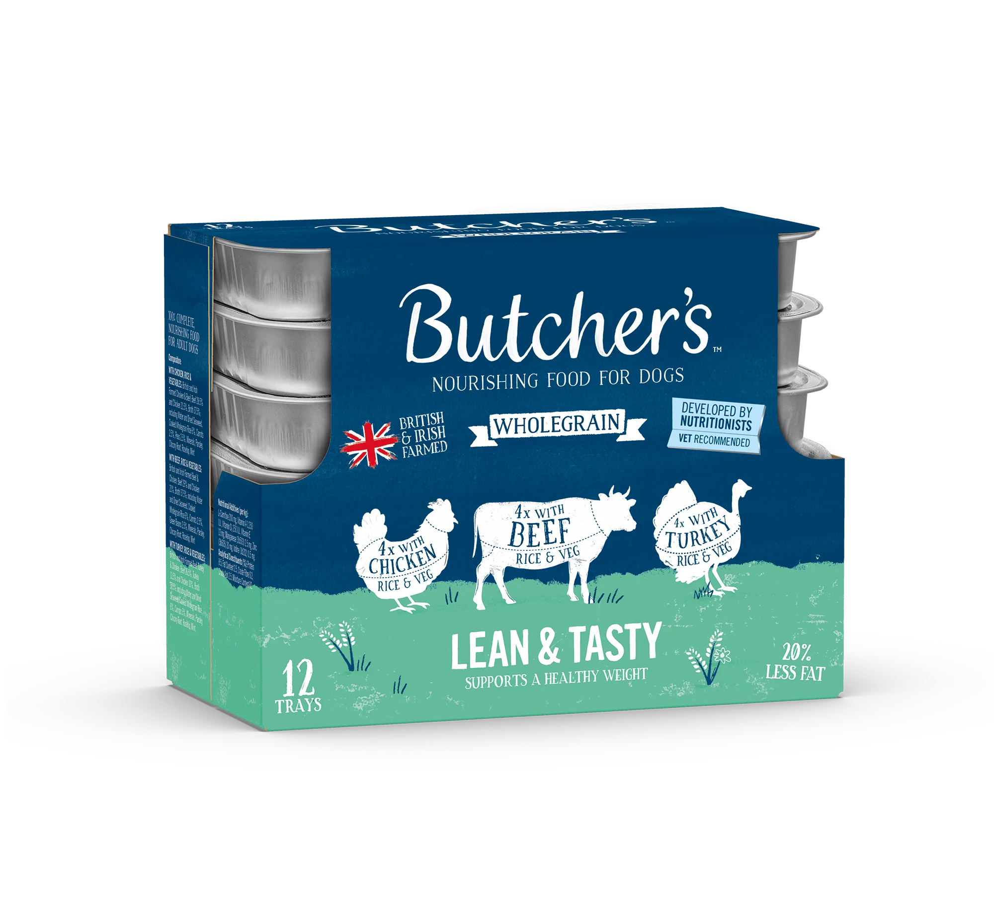 Butcher's Lean & Tasty Low Fat Dog Food Trays - Image 5