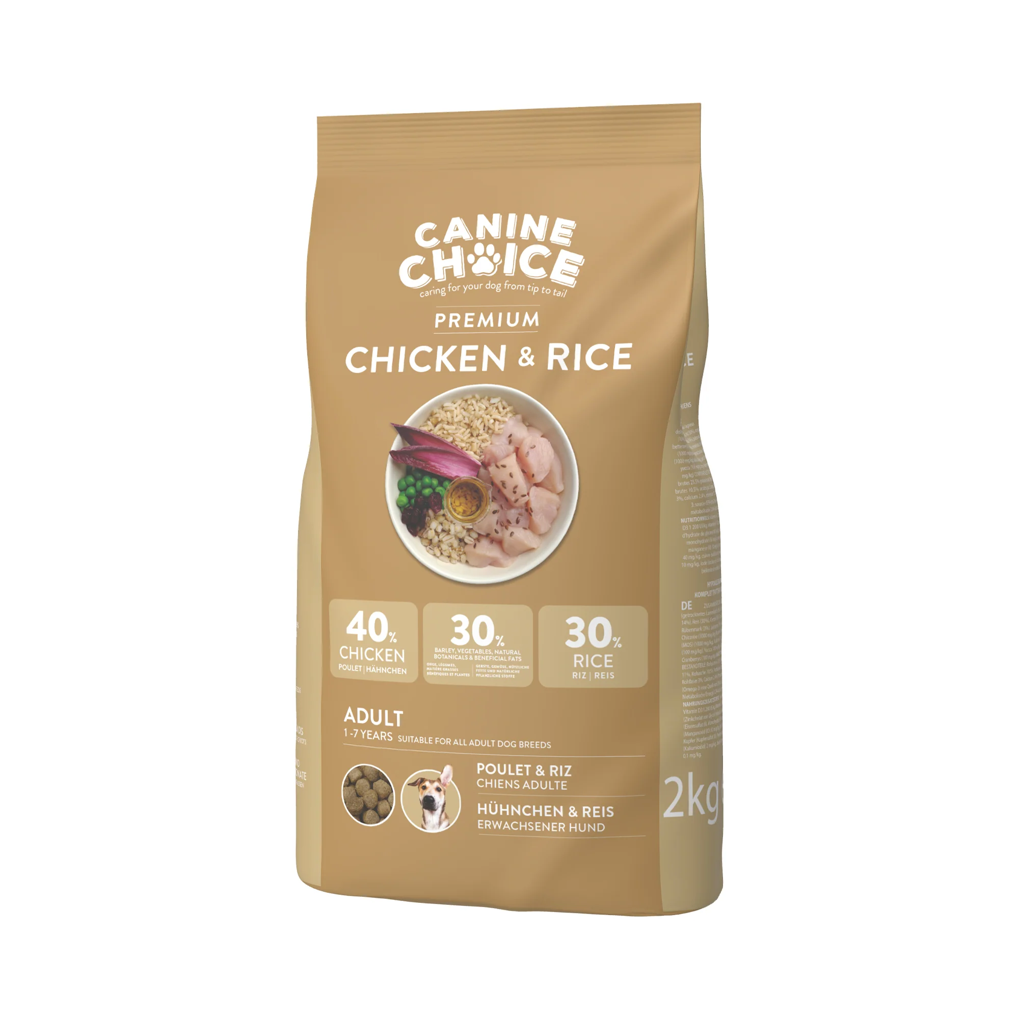 Canine Choice Premium Chicken Hypoallergenic Adult Dry Dog Food - Image 2