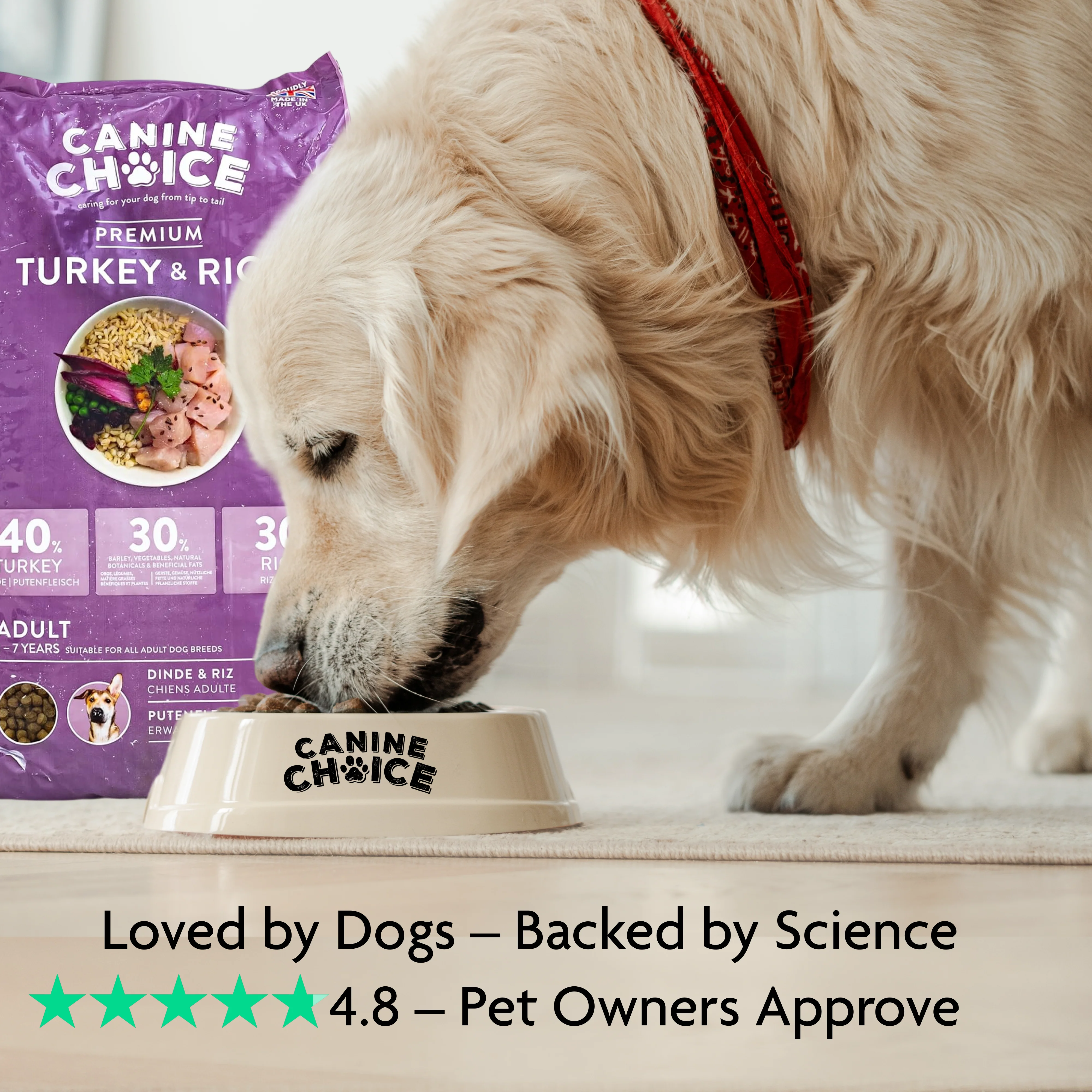 Canine Choice Premium Turkey Hypoallergenic Adult Dry Dog Food - Image 6