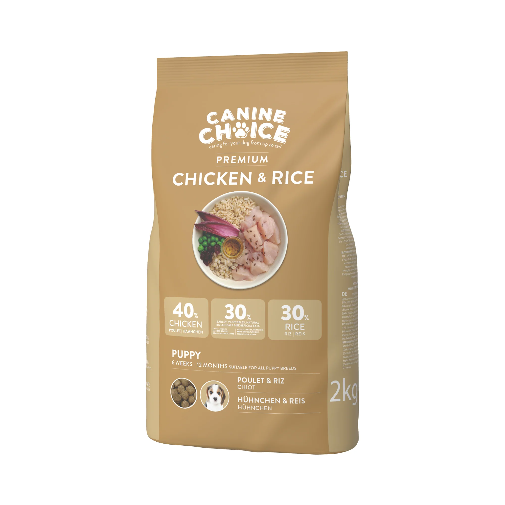 Canine Choice Premium Chicken Hypoallergenic Puppy Dry Dog Food - Image 2