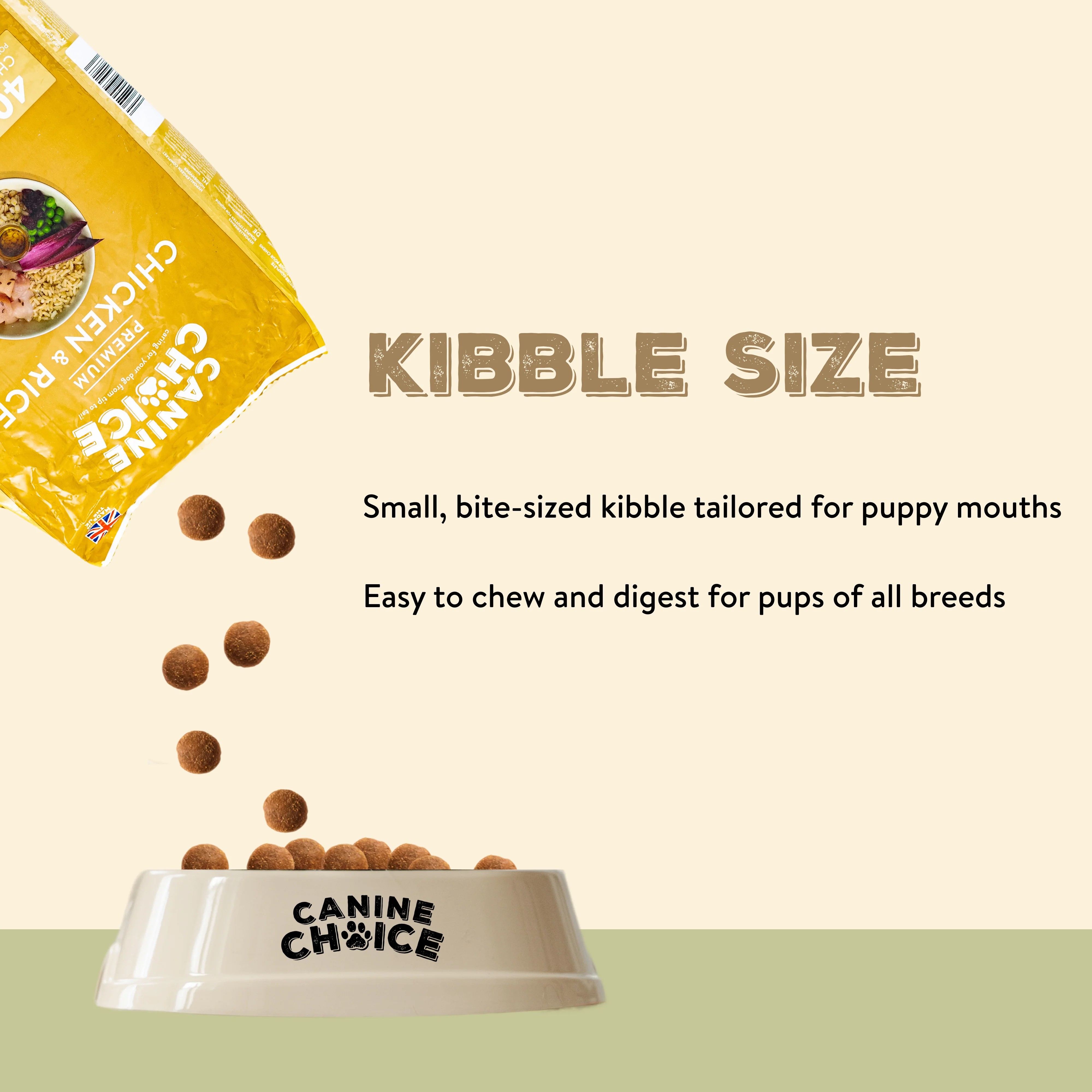 Canine Choice Premium Chicken Hypoallergenic Puppy Dry Dog Food - Image 5