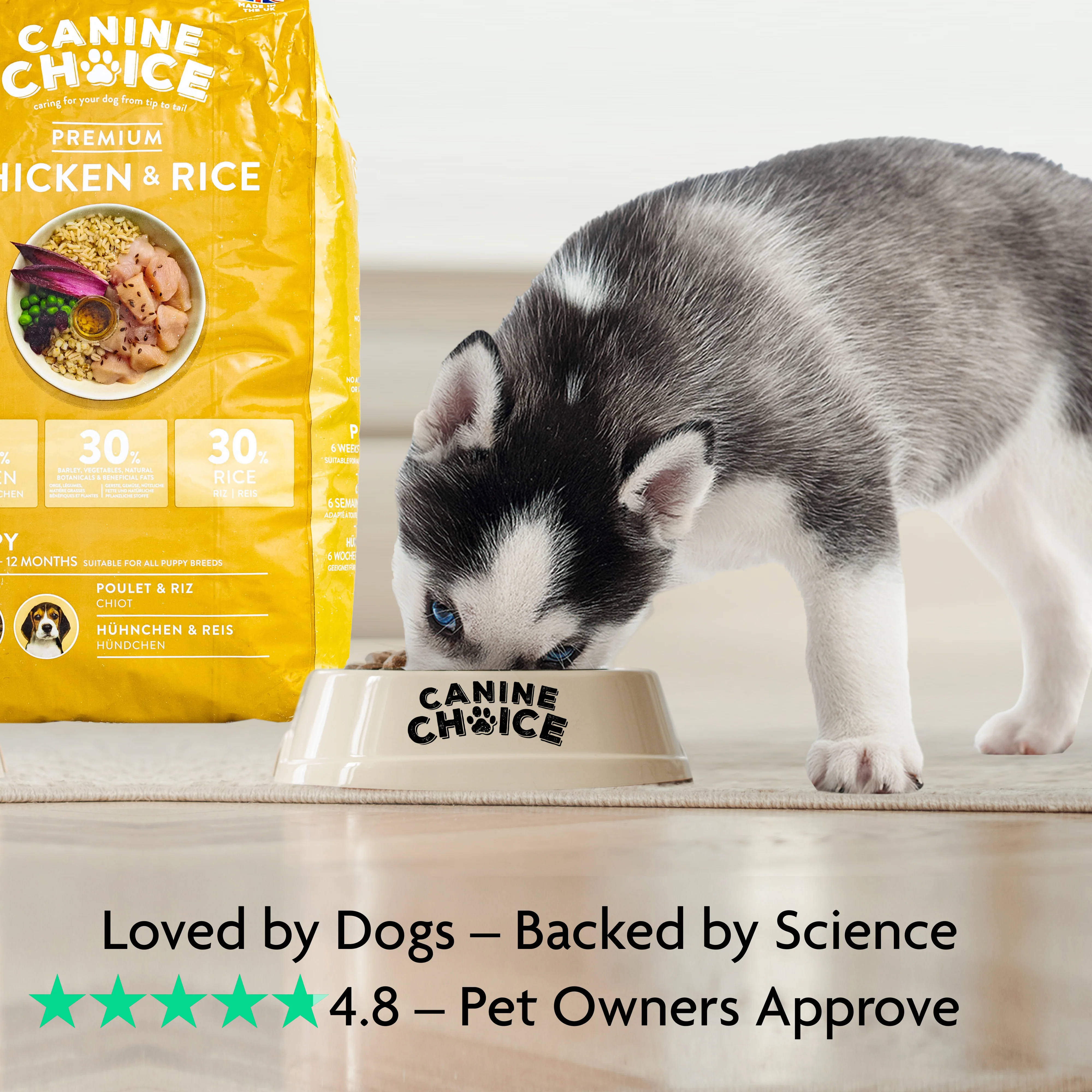 Canine Choice Premium Chicken Hypoallergenic Puppy Dry Dog Food - Image 6
