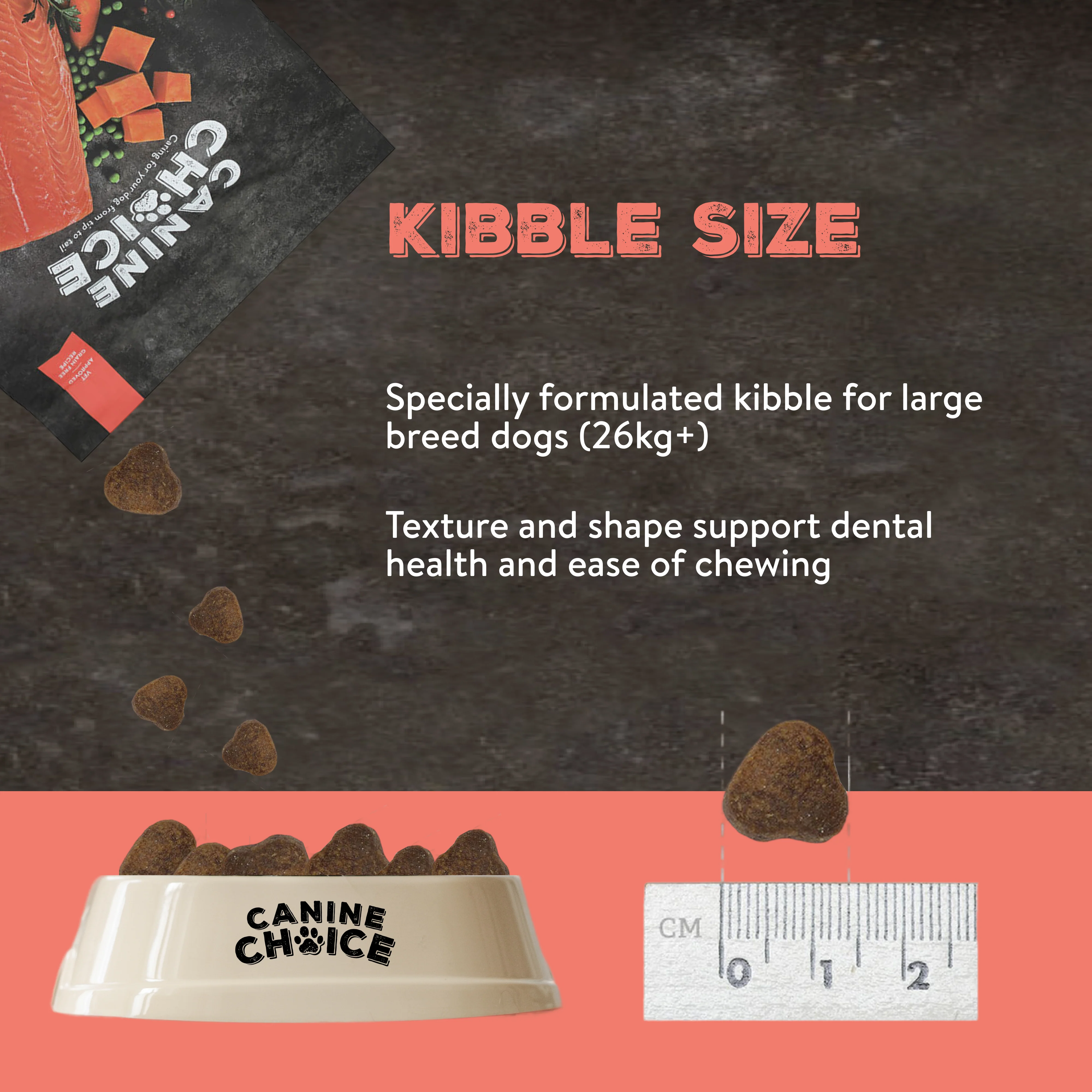 Canine Choice Super Premium Grain-Free Medium Adult Dry Dog Food – Salmon | 10kg - Image 4