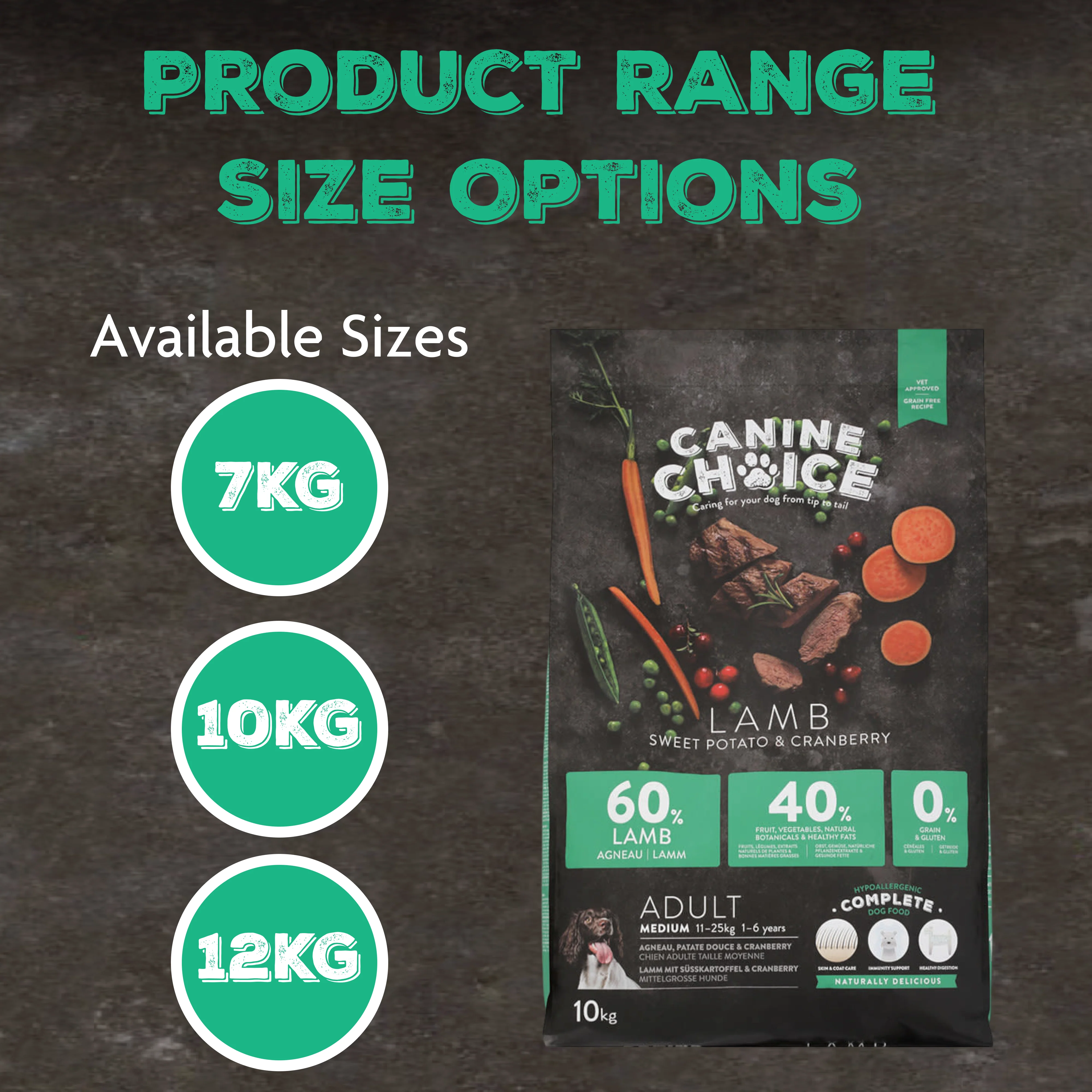 Canine Choice Super Premium Grain-Free Small Adult Dry Dog Food – Lamb | 7kg - Image 7
