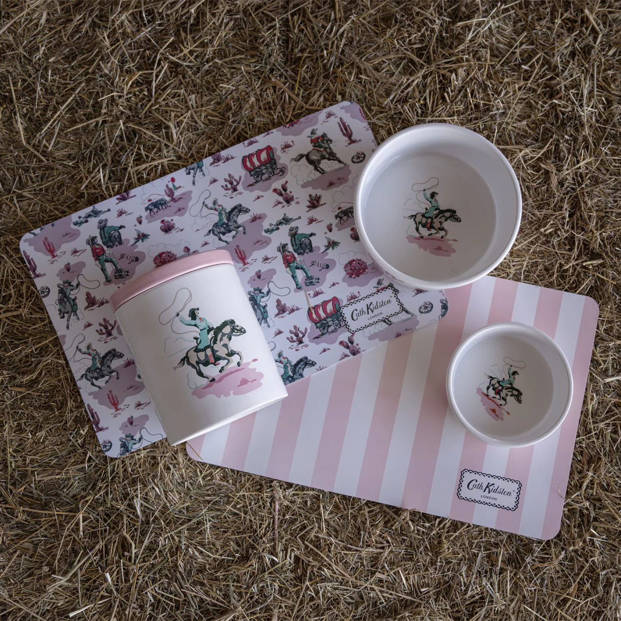 Cath Kidston Cowgirl Ceramic Pet Bowl - Image 4