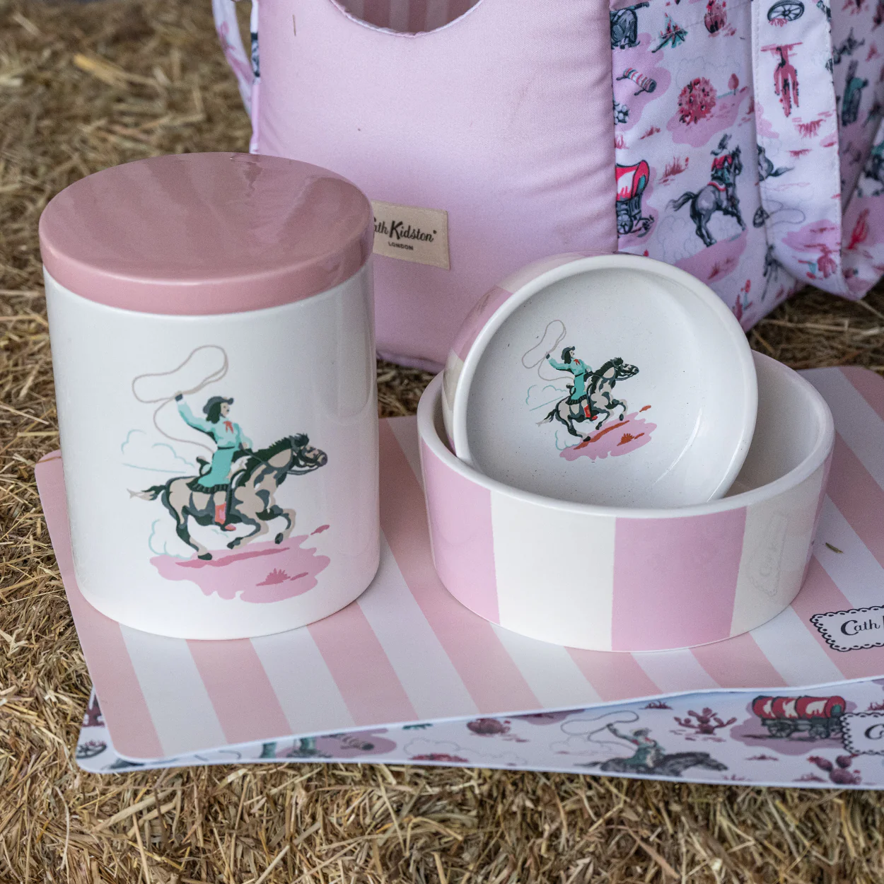 Cath Kidston Cowgirl Ceramic Treat Jar - Image 4