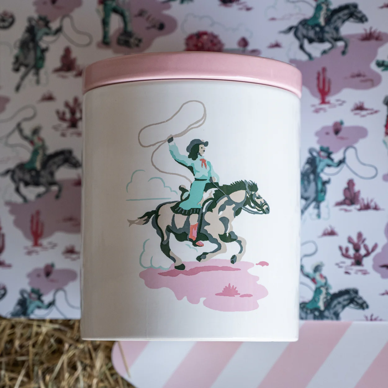 Cath Kidston Cowgirl Ceramic Treat Jar - Image 5