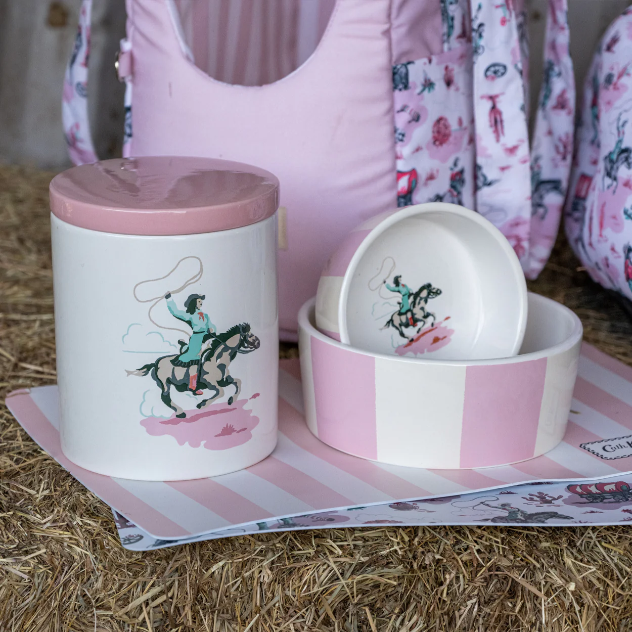 Cath Kidston Cowgirl Ceramic Treat Jar - Image 6