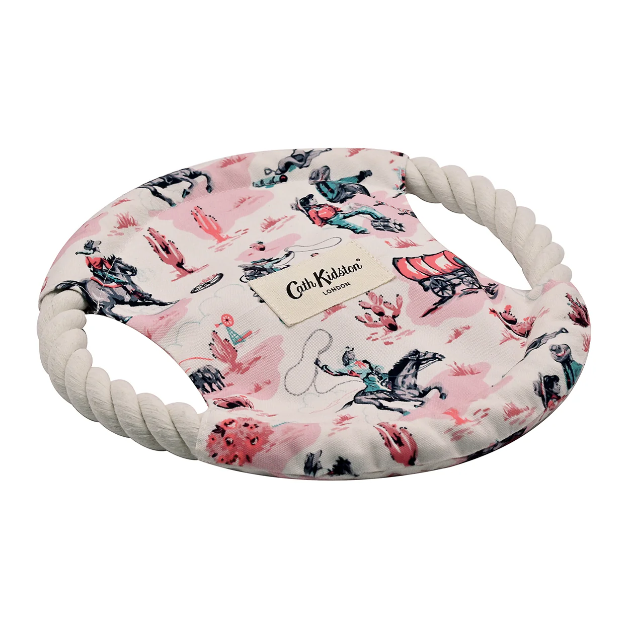 Cath Kidston Cowgirl Rope Frisbee Dog Toy - Image 2