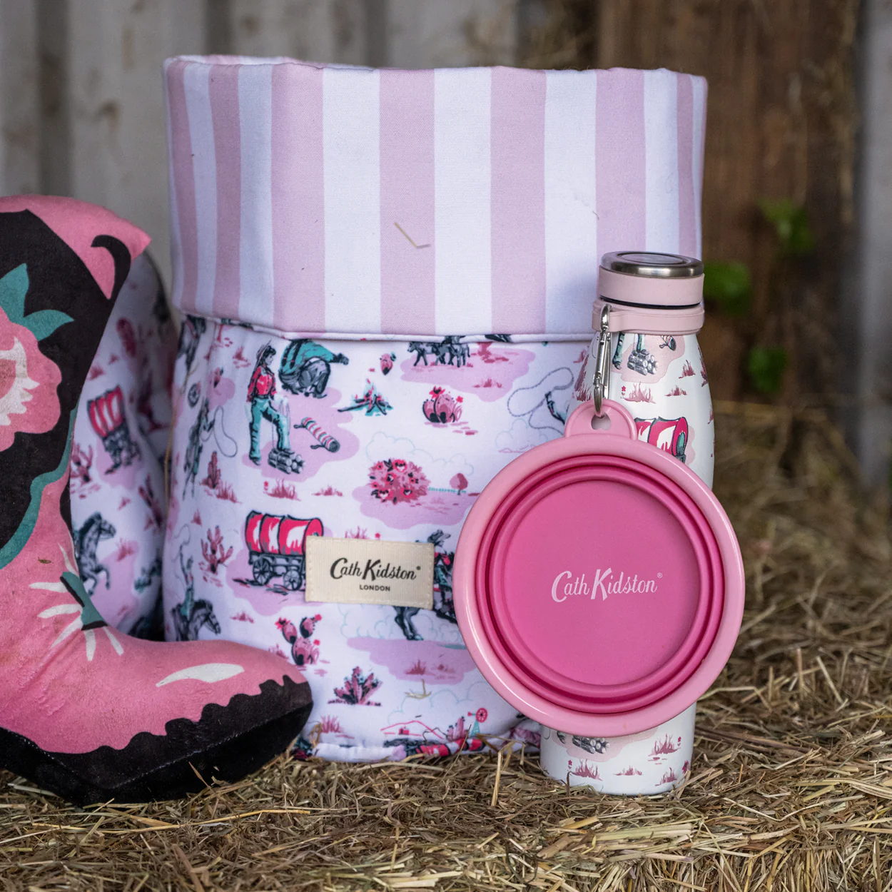 Cath Kidston Cowgirl Toy Storage Bucket - Image 3