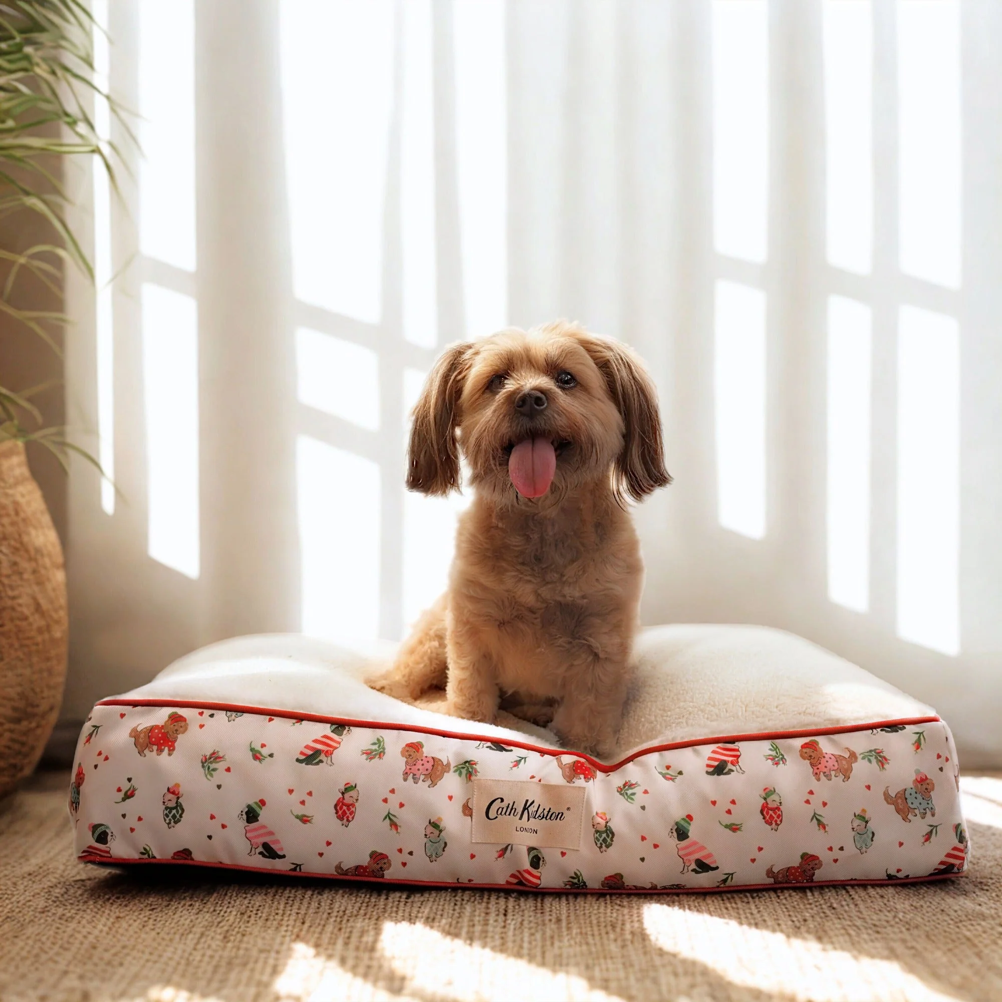 Cath Kidston Dogs & Roses Dog Mattress - Image 4