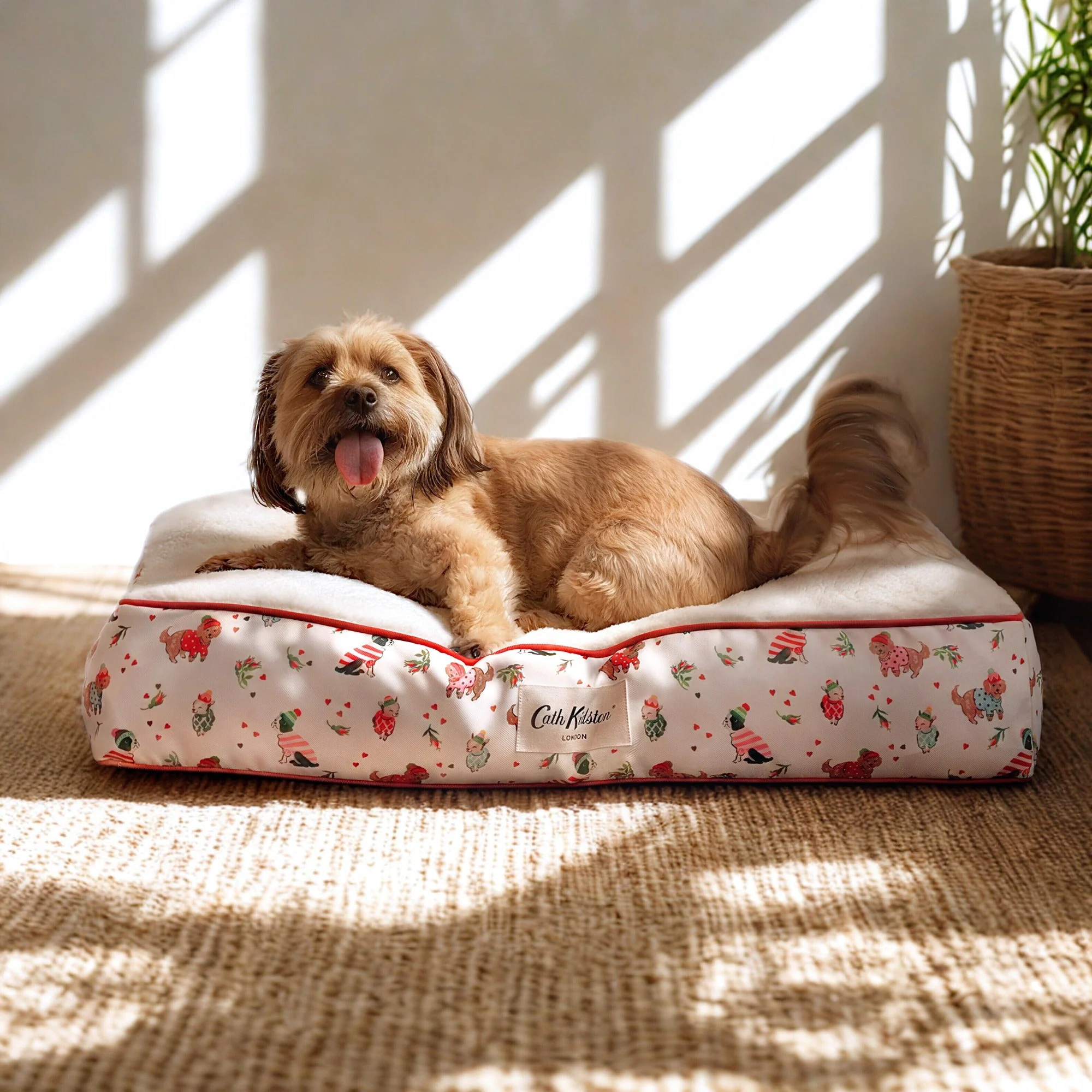 Cath Kidston Dogs & Roses Dog Mattress - Image 5