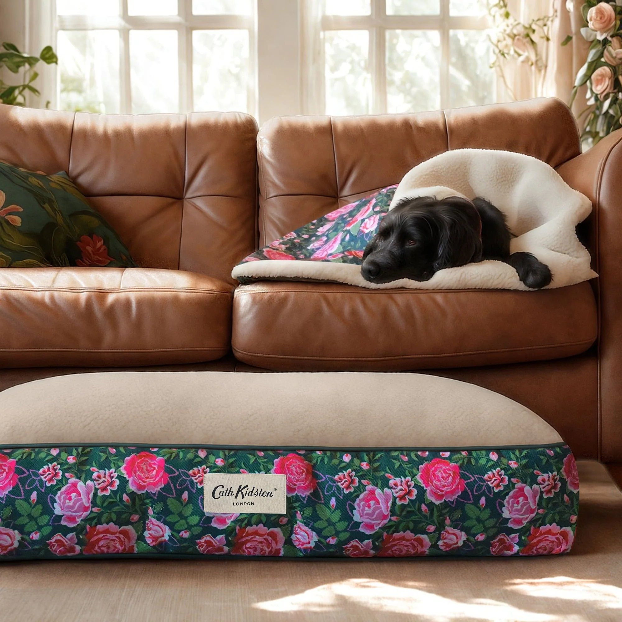 Cath Kidston Dolly Rose Dog Mattress - Image 5