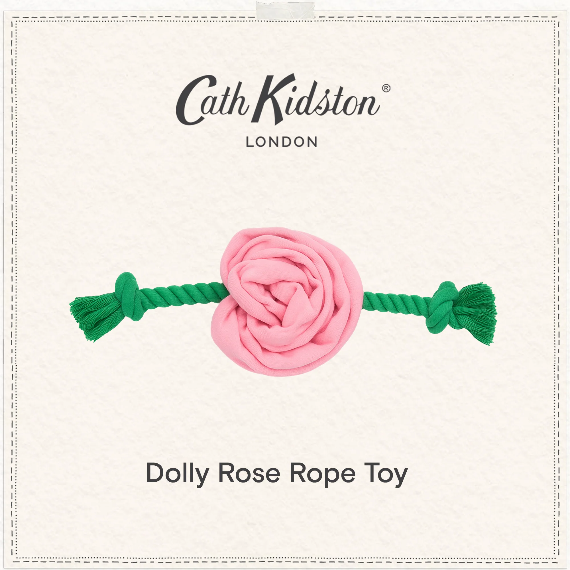 Cath Kidston Dolly Rose Rope Dog Toy - Image 3