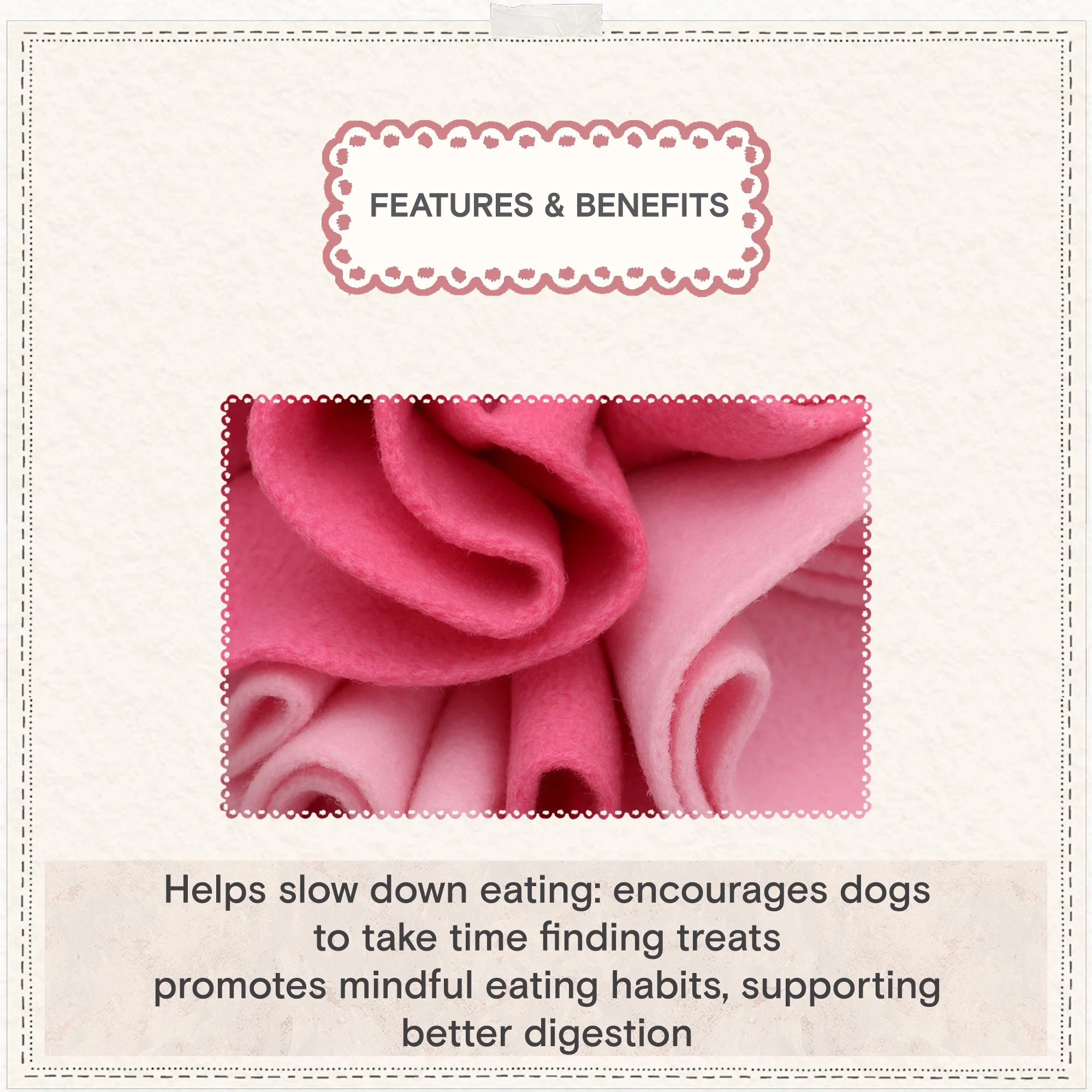 Cath Kidston Dolly Rose Snuffle Ball Dog Toy - Image 8