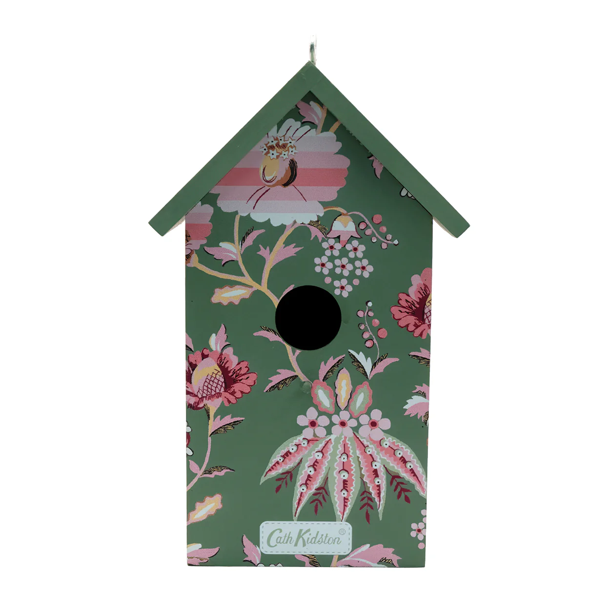 Cath Kidston Green Floral Bird House - Image 5