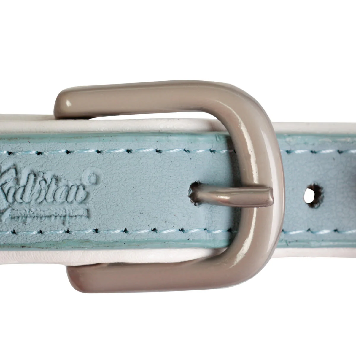 Cath Kidston London People PU Leather Blue Bow Tie Dog Collar - Image 4