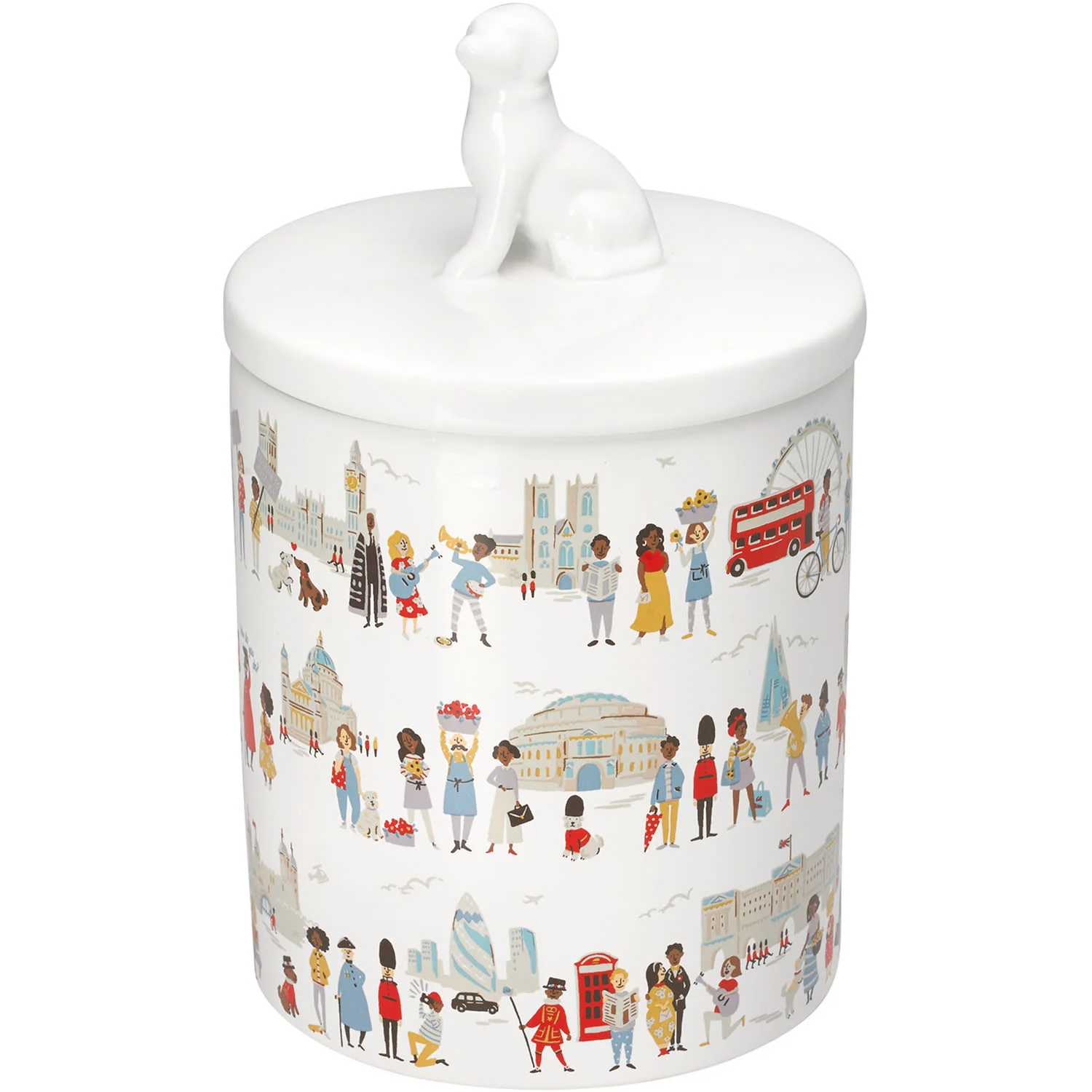 Cath Kidston London People Treat Jar for Dogs