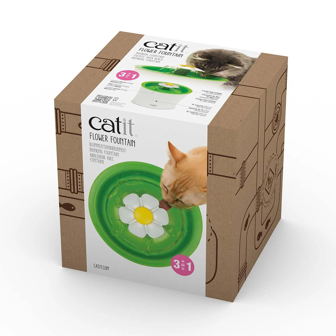 Catit 2.0 Flower Pet Water Fountain - Image 5