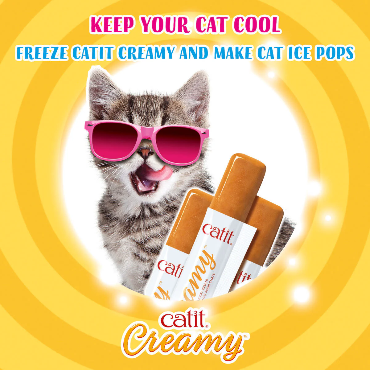 Catit Creamy Lickable Cat Treat Salmon & Prawn - Image 4