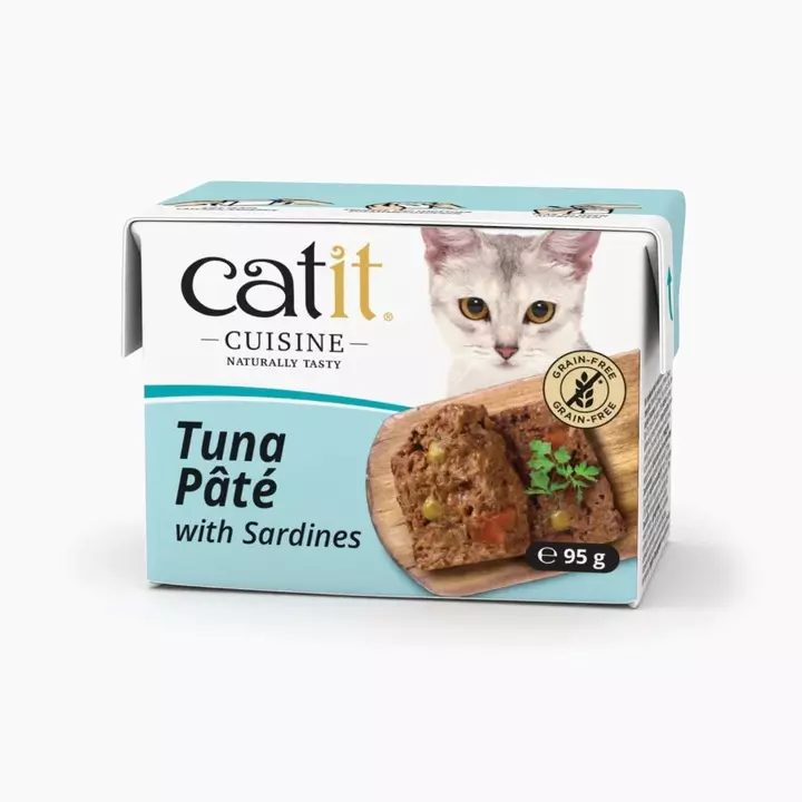 Catit Cuisine Tuna Pate with Sardines Complete Wet Cat Food