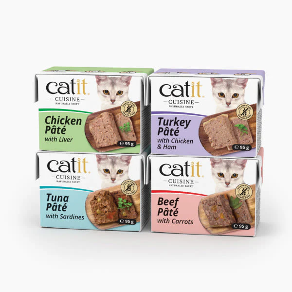 Catit Cuisine Turkey Pate with Chicken & Ham Complete Wet Cat Food - Image 3